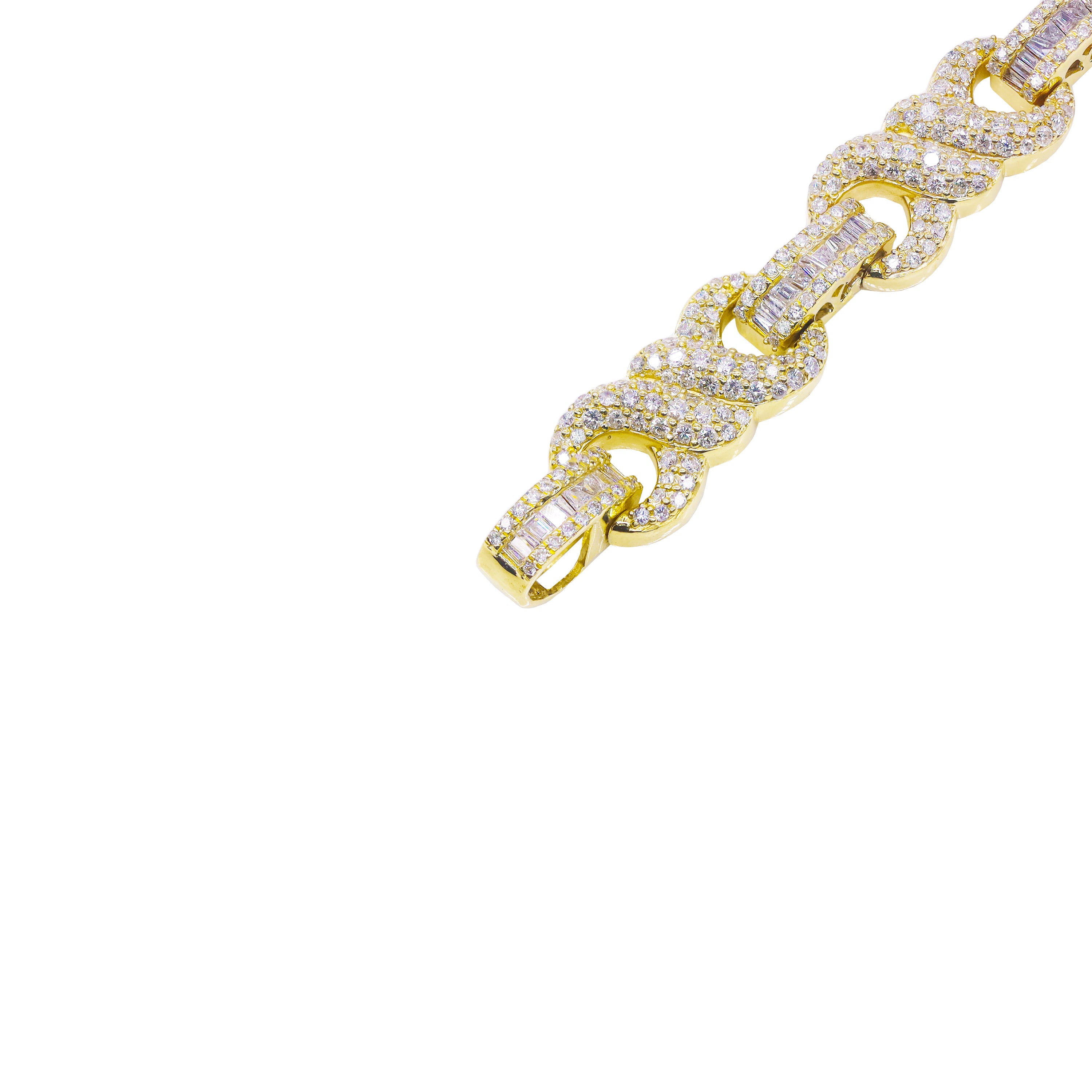 Infinity Tied Diamond Bracelet