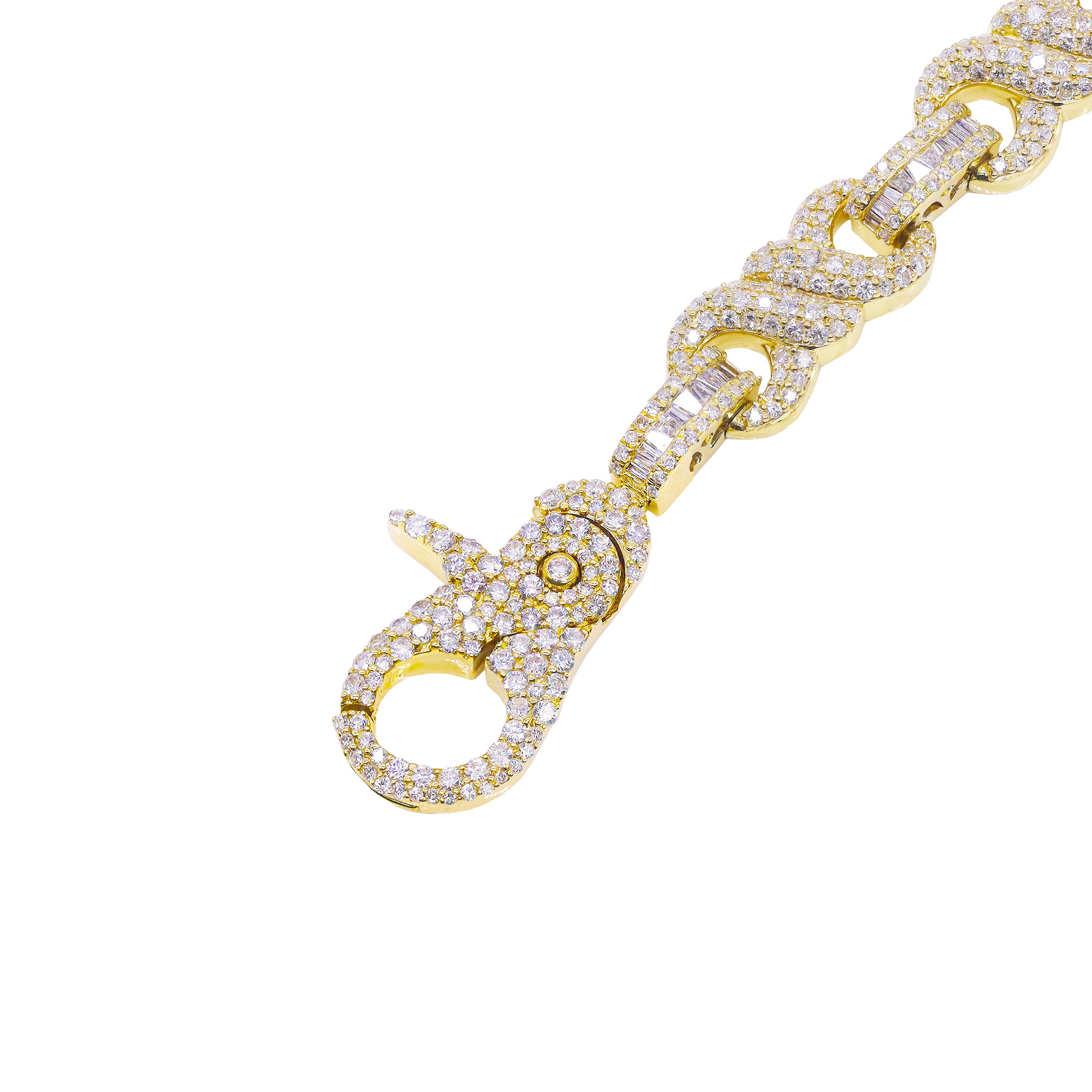 Infinity Tied Diamond Bracelet