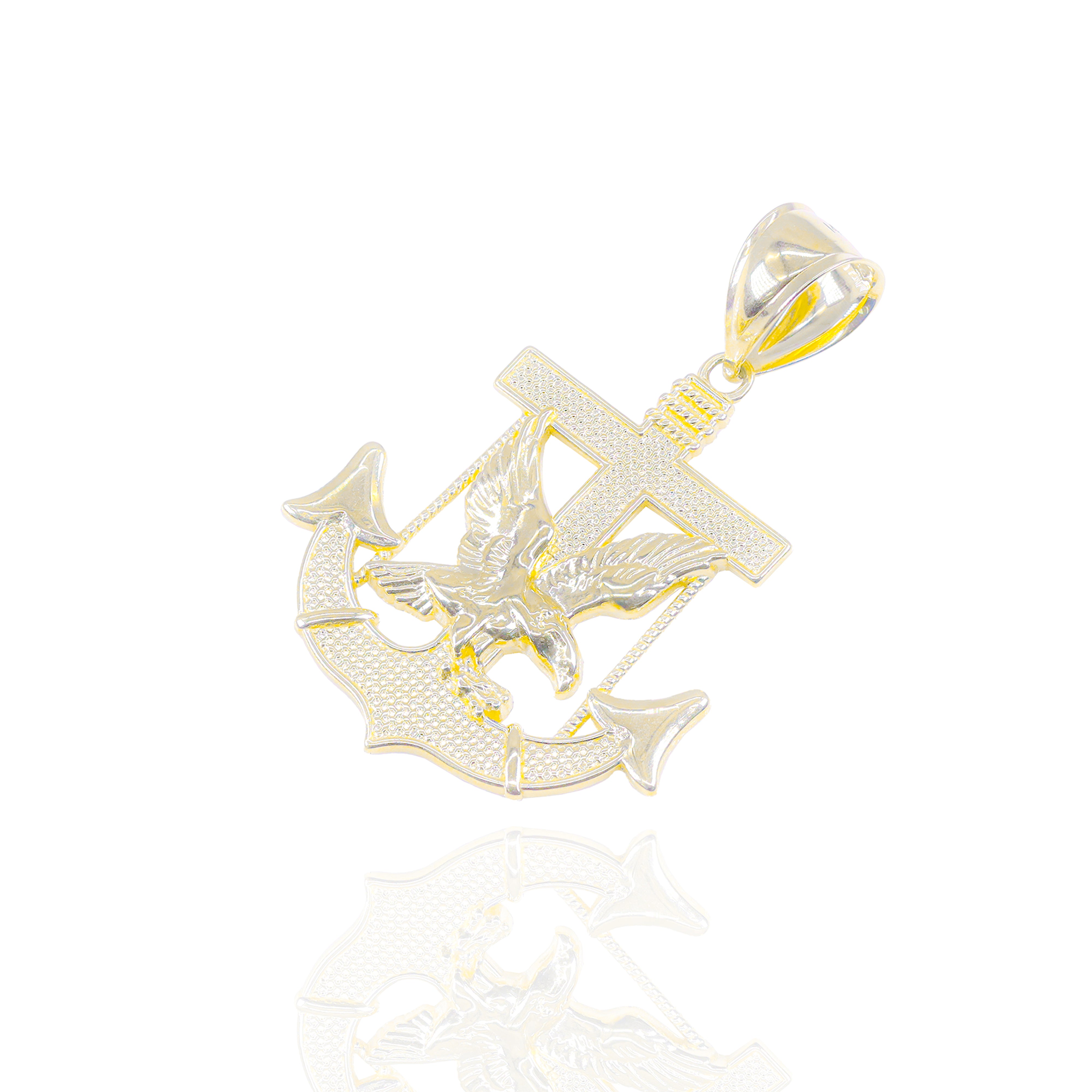 Anchor of Life Gold Pendant