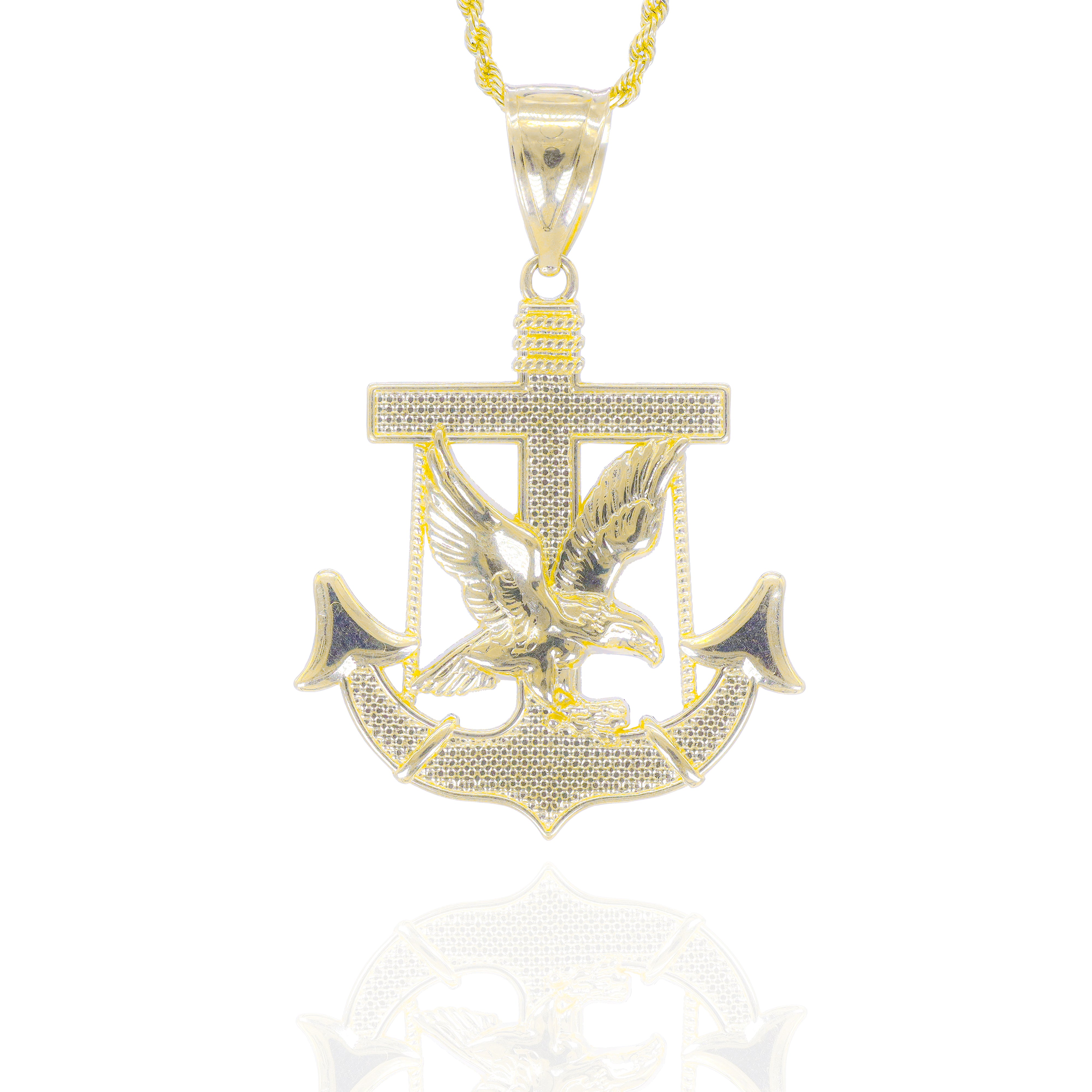 Anchor of Life Gold Pendant