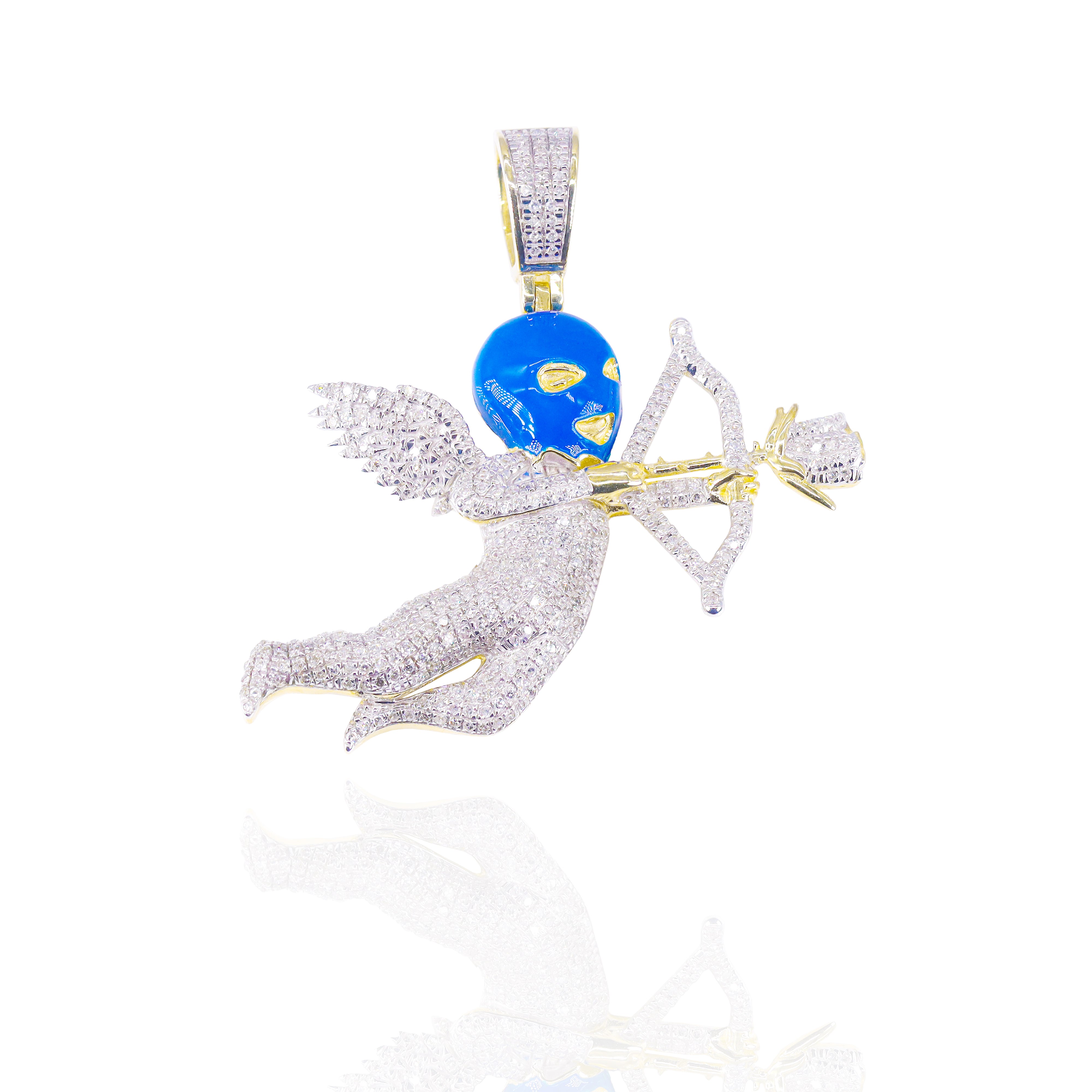 Certified Lover Boy Angel Diamond Pendant