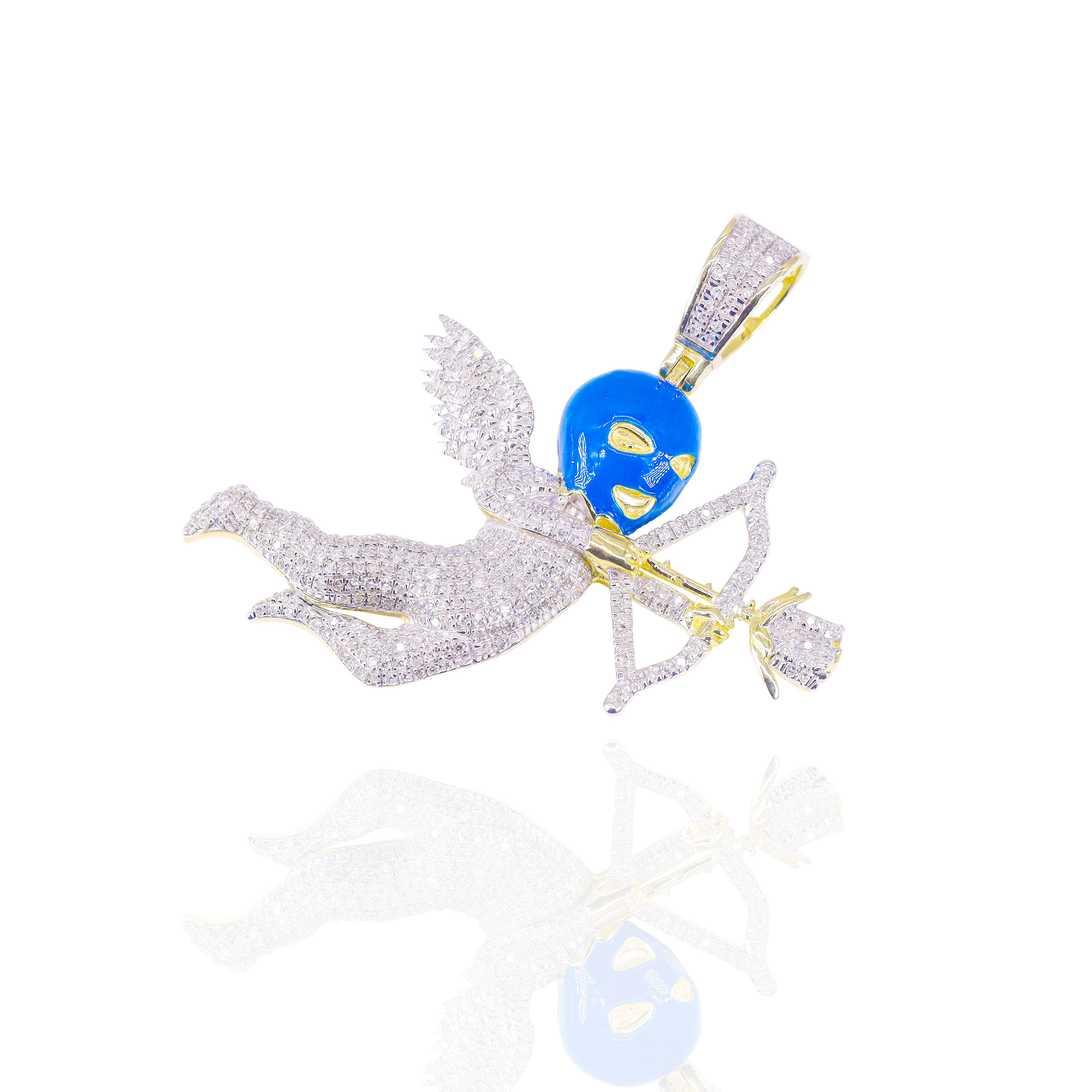 Certified Lover Boy Angel Diamond Pendant