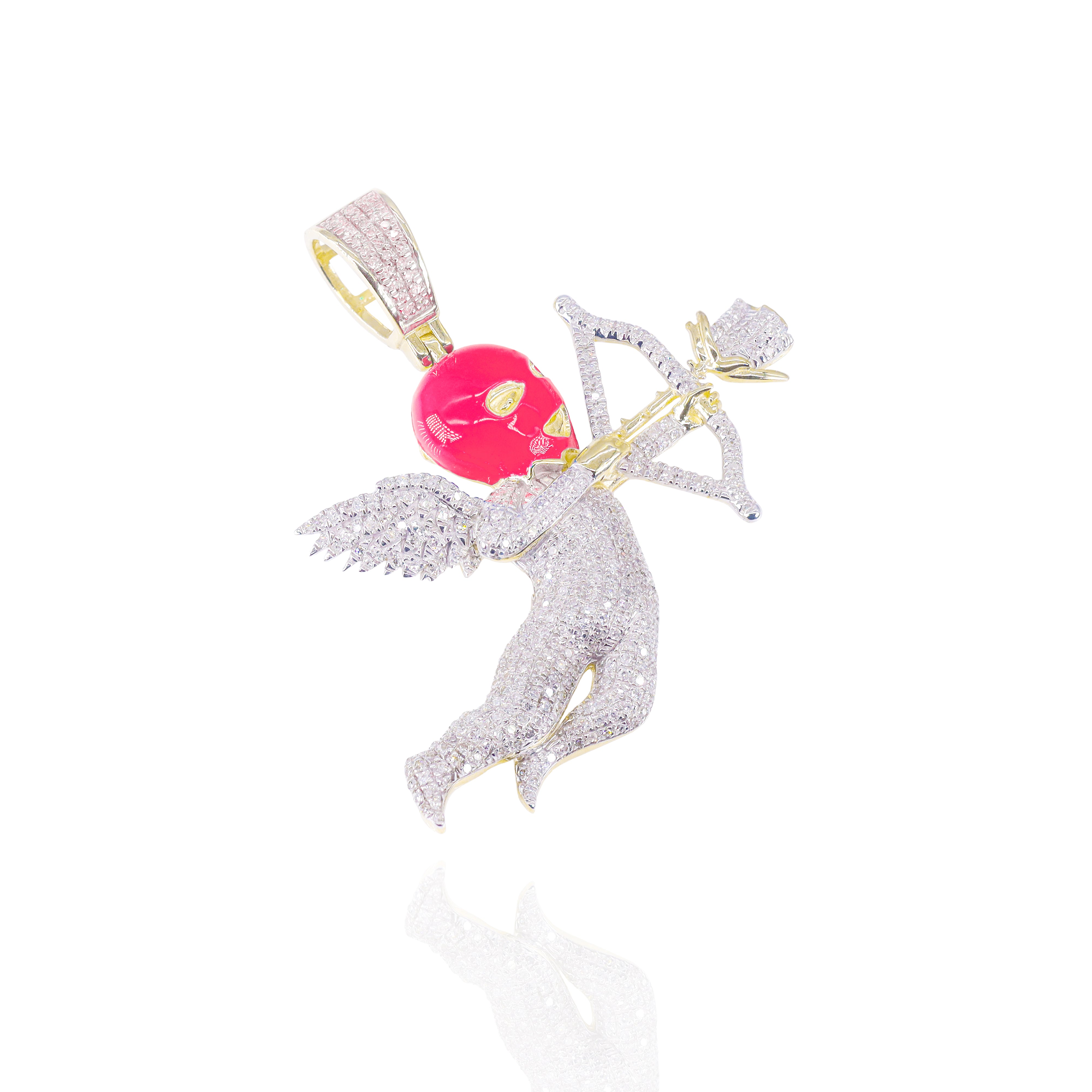 Certified Lover Boy Angel Diamond Pendant