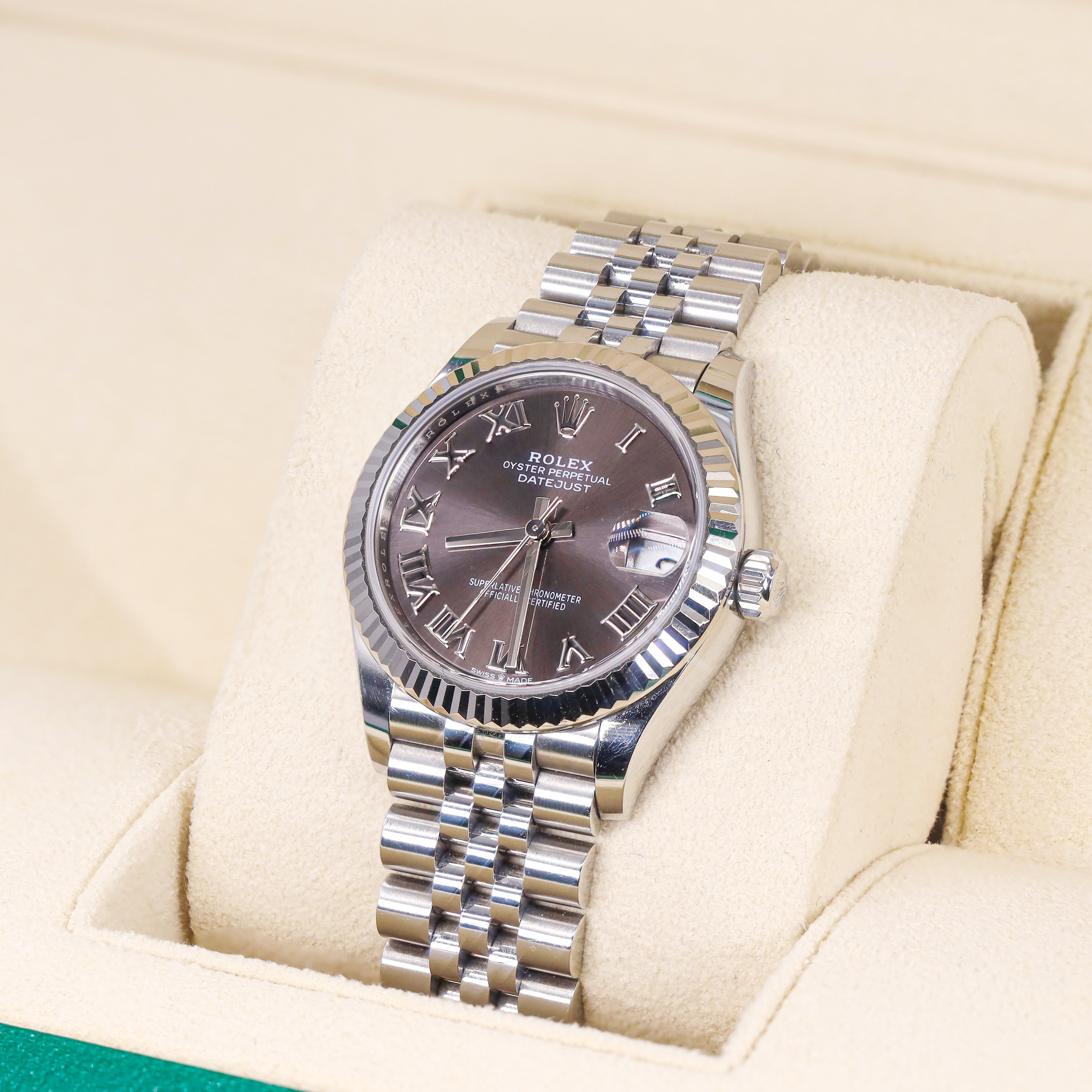 Rolex 278274 Datejust 31mm Dark Grey Dial