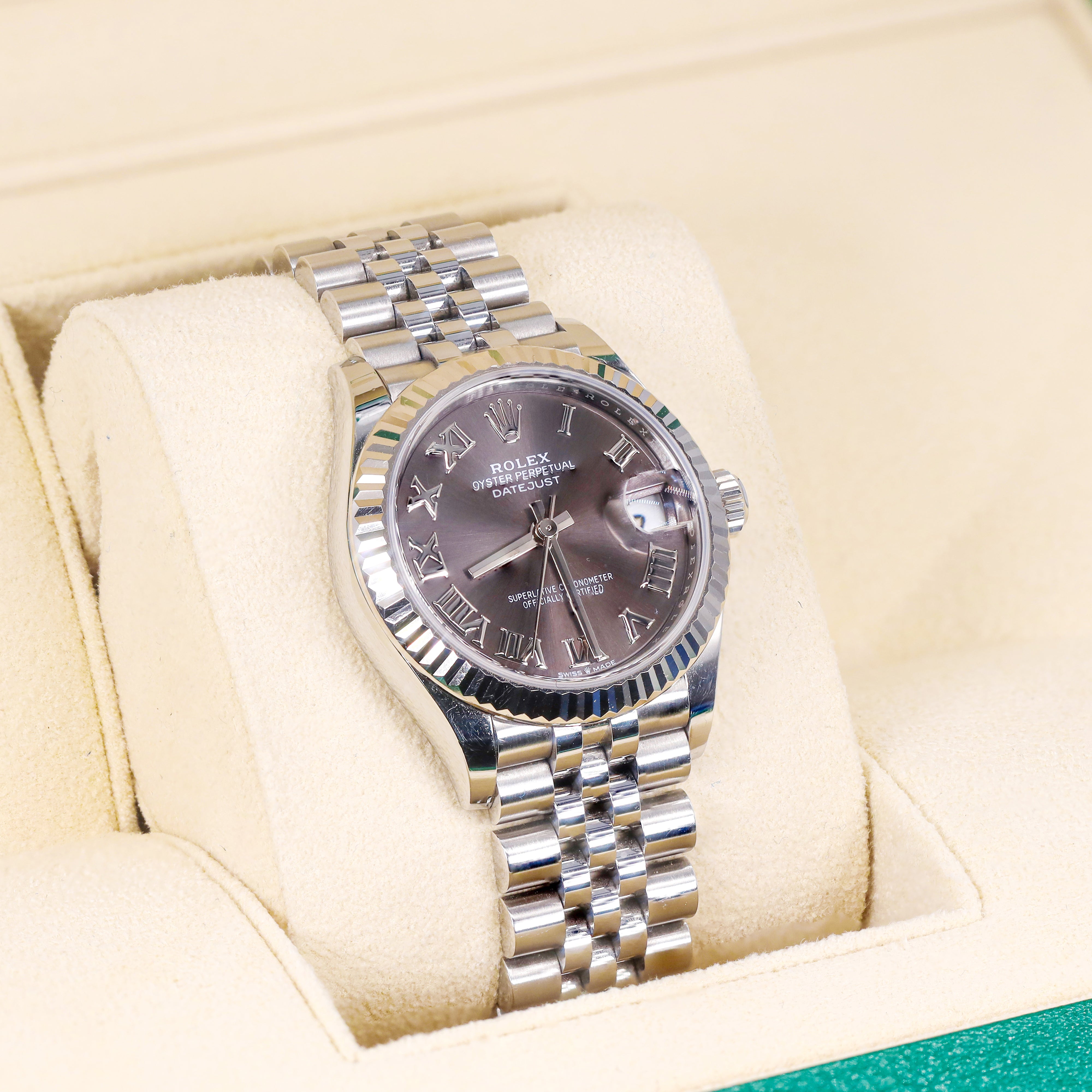 Rolex 278274 Datejust 31mm Dark Grey Dial