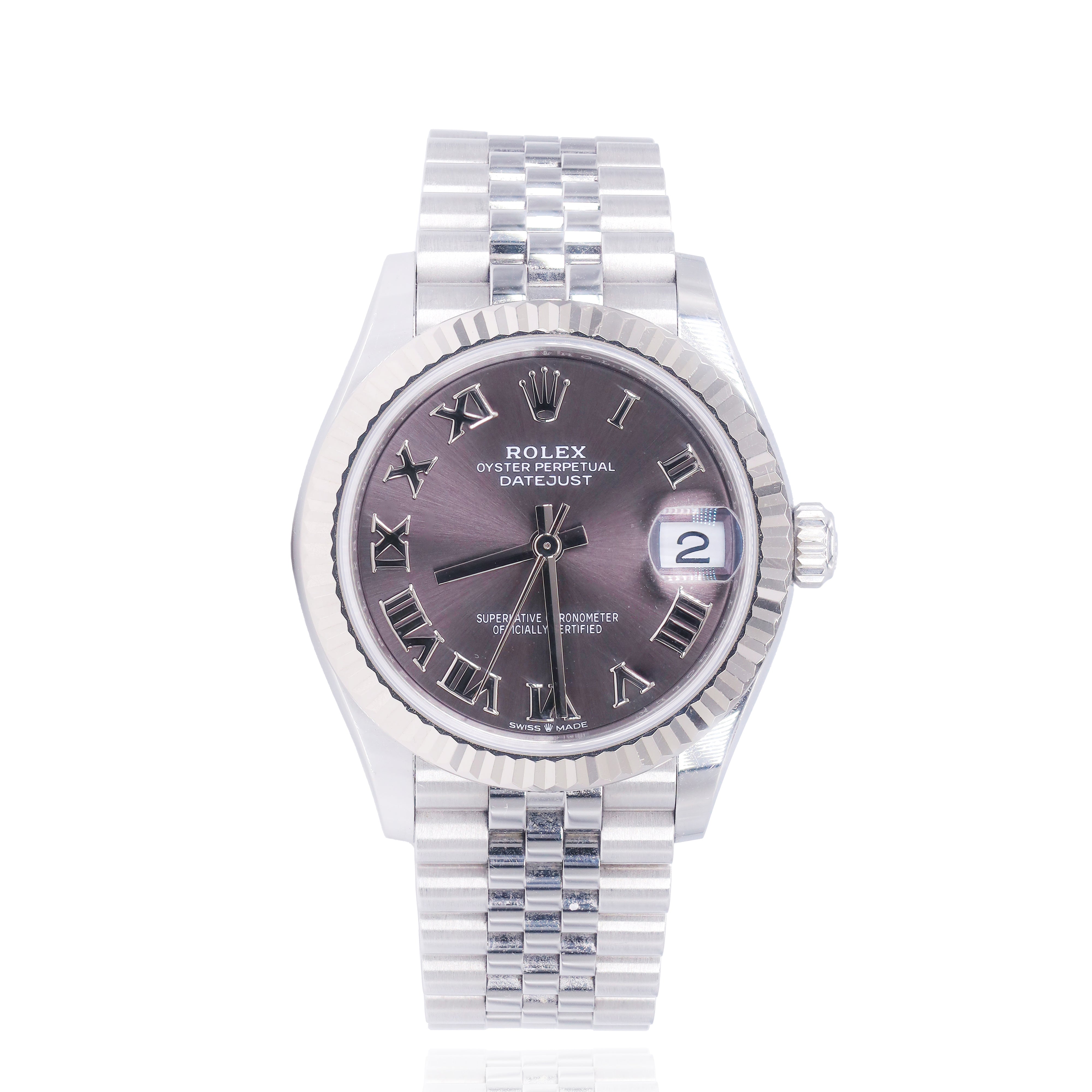 Rolex 278274 Datejust 31mm Dark Grey Dial