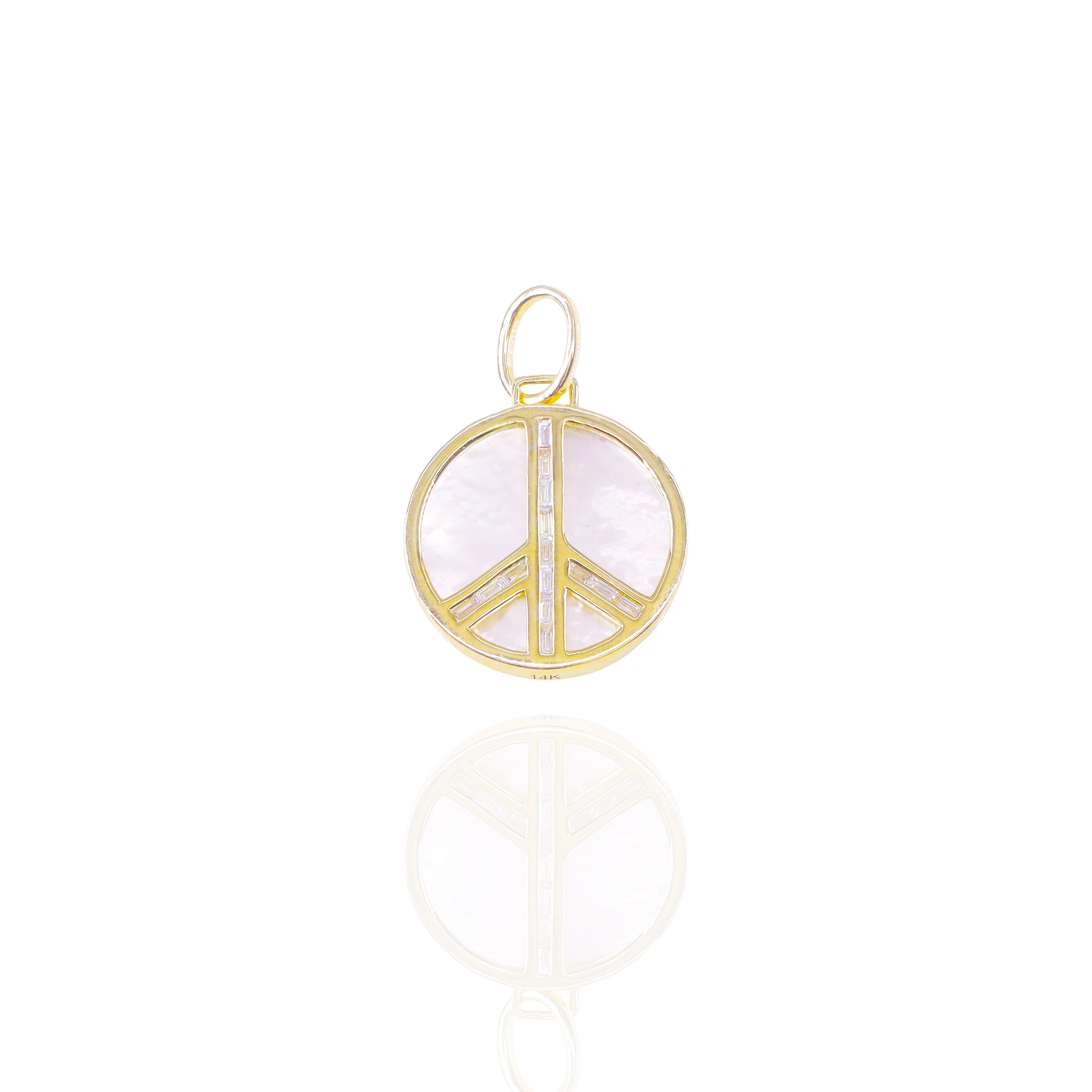 Peace Diamond Pendant