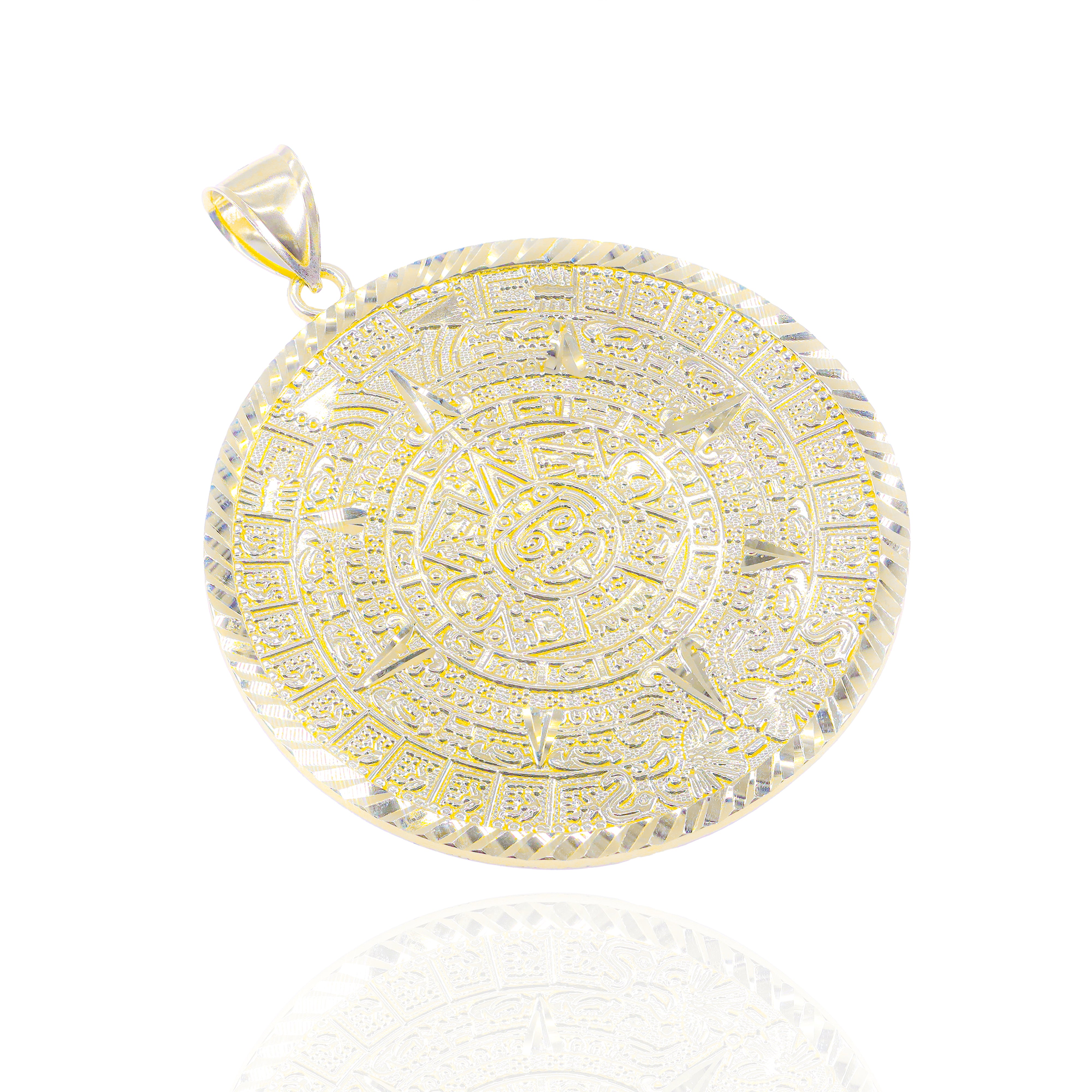 Mayan Calendar Gold Medallion