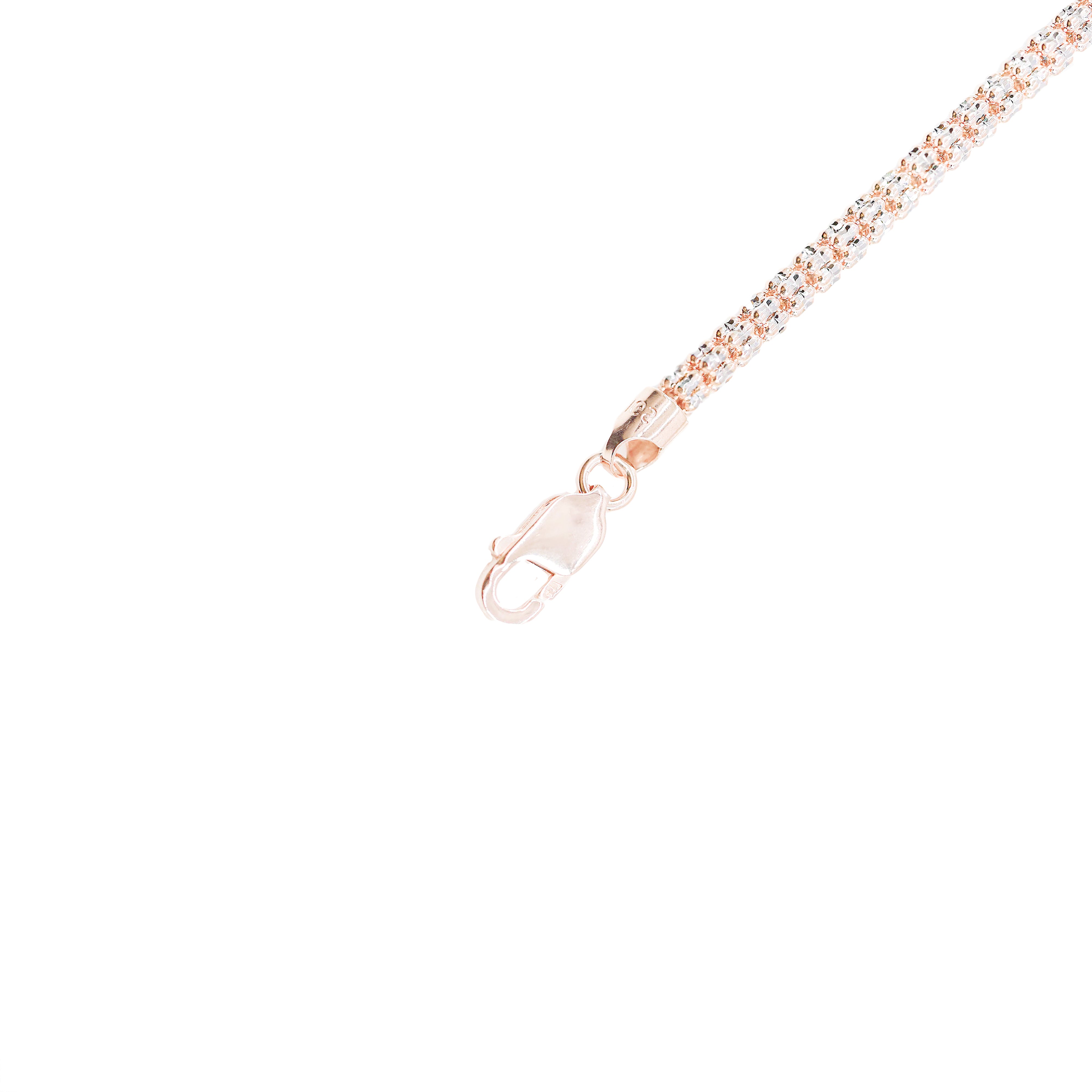 10KT Two-Tone Rose Gold ICE Gold Chain