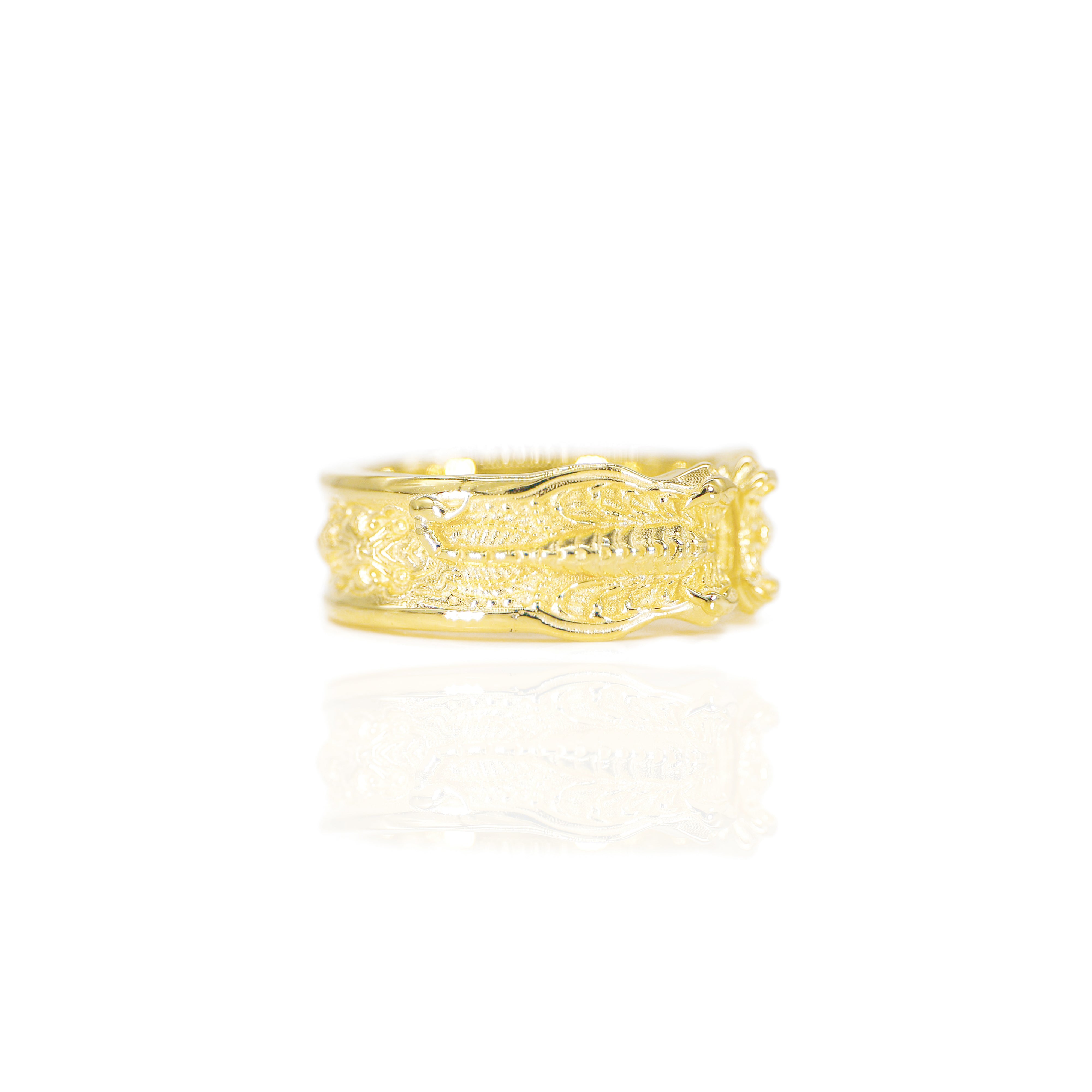 Scorpion Gold Ring