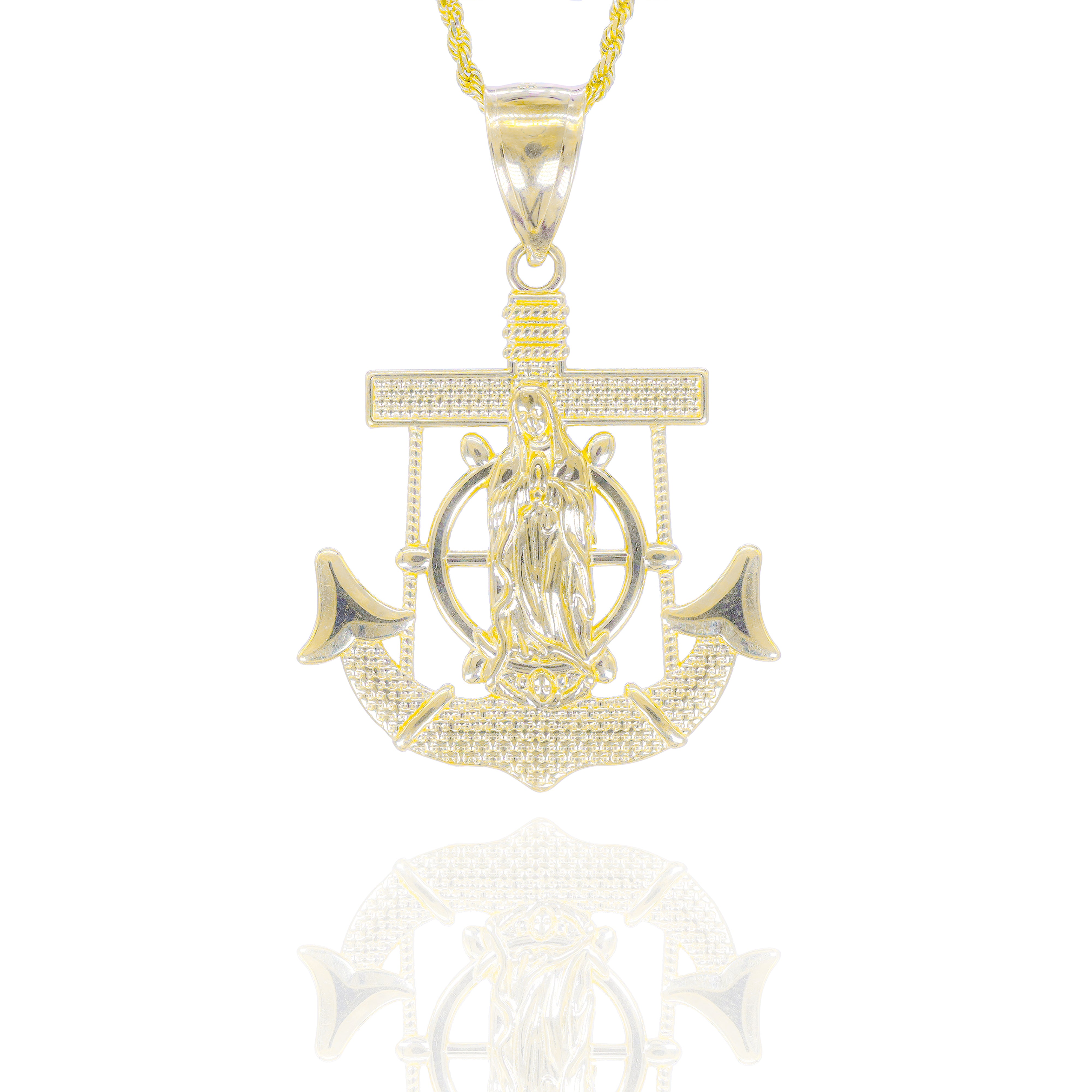 Anchor of Life Gold Pendant