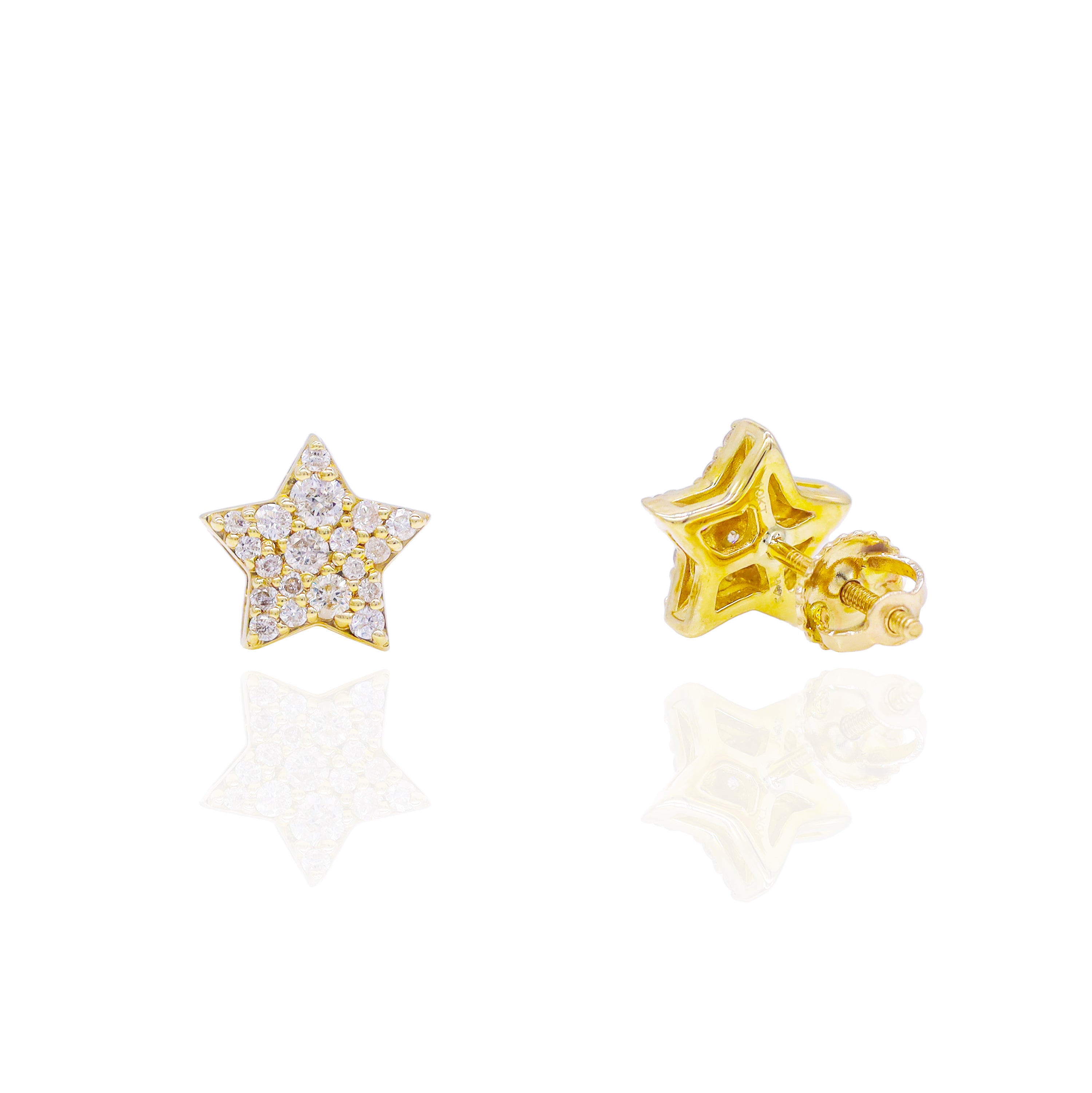 Star Mosaic Diamond Earrings