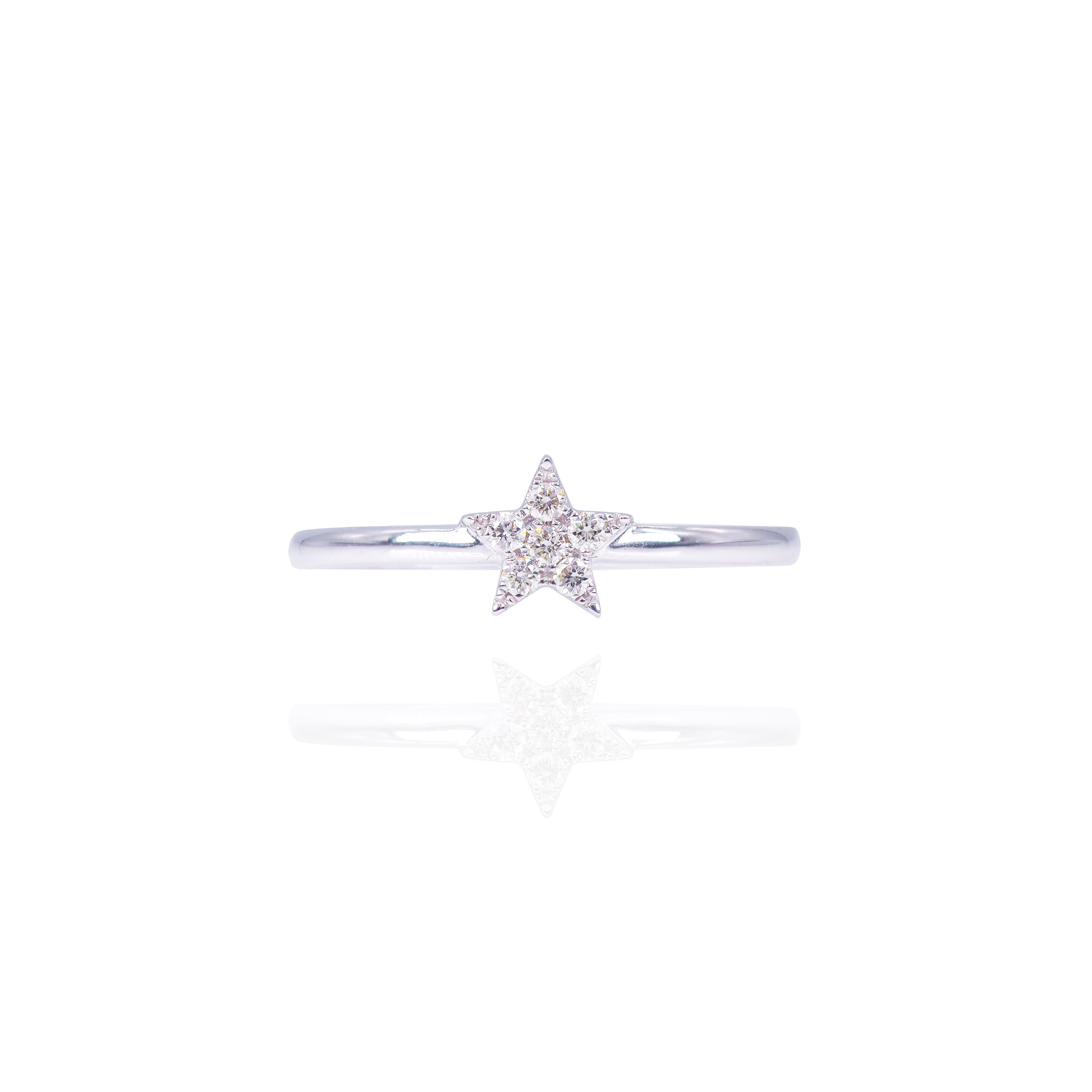 Diamond Star Ring