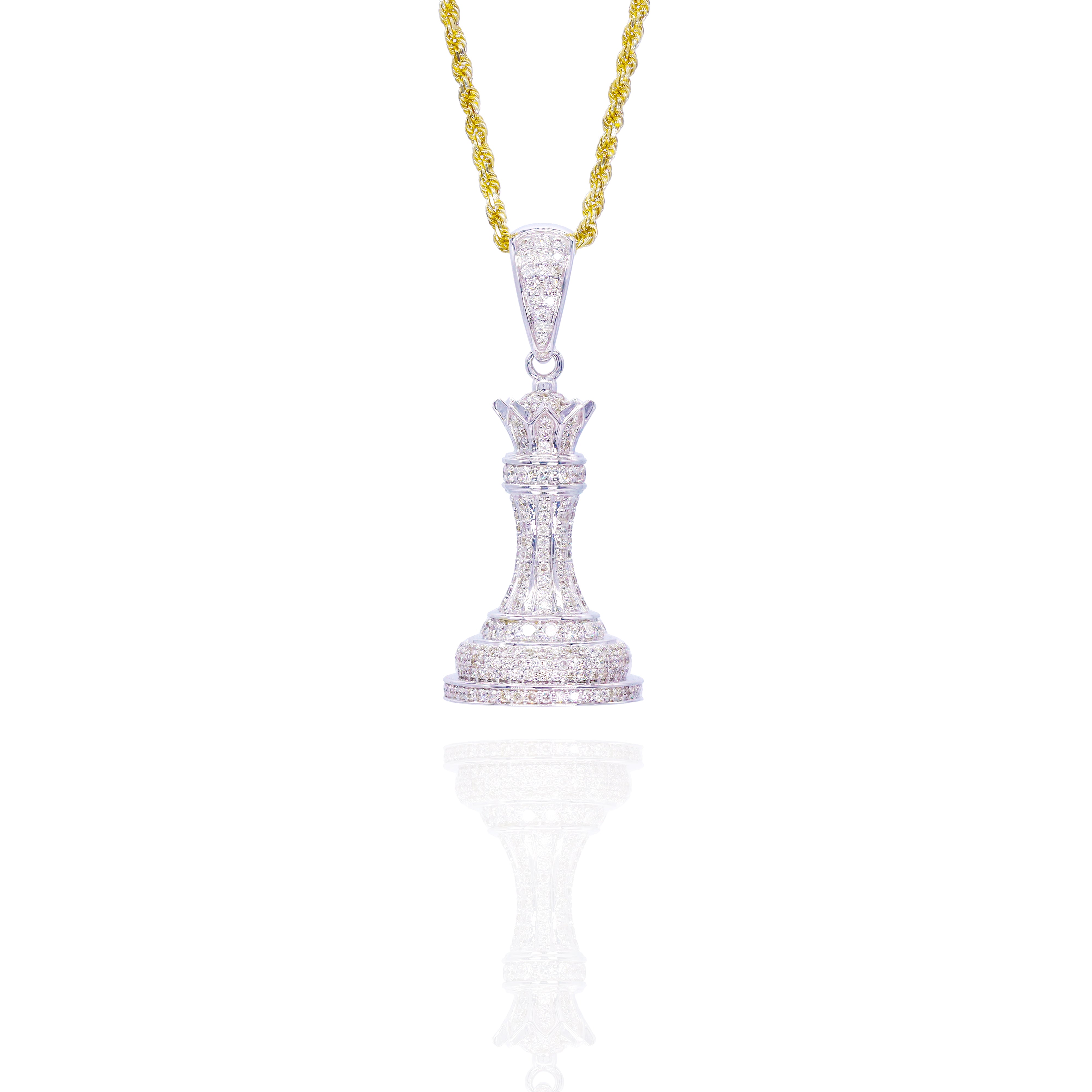 Diamond Chess Collection Pendants