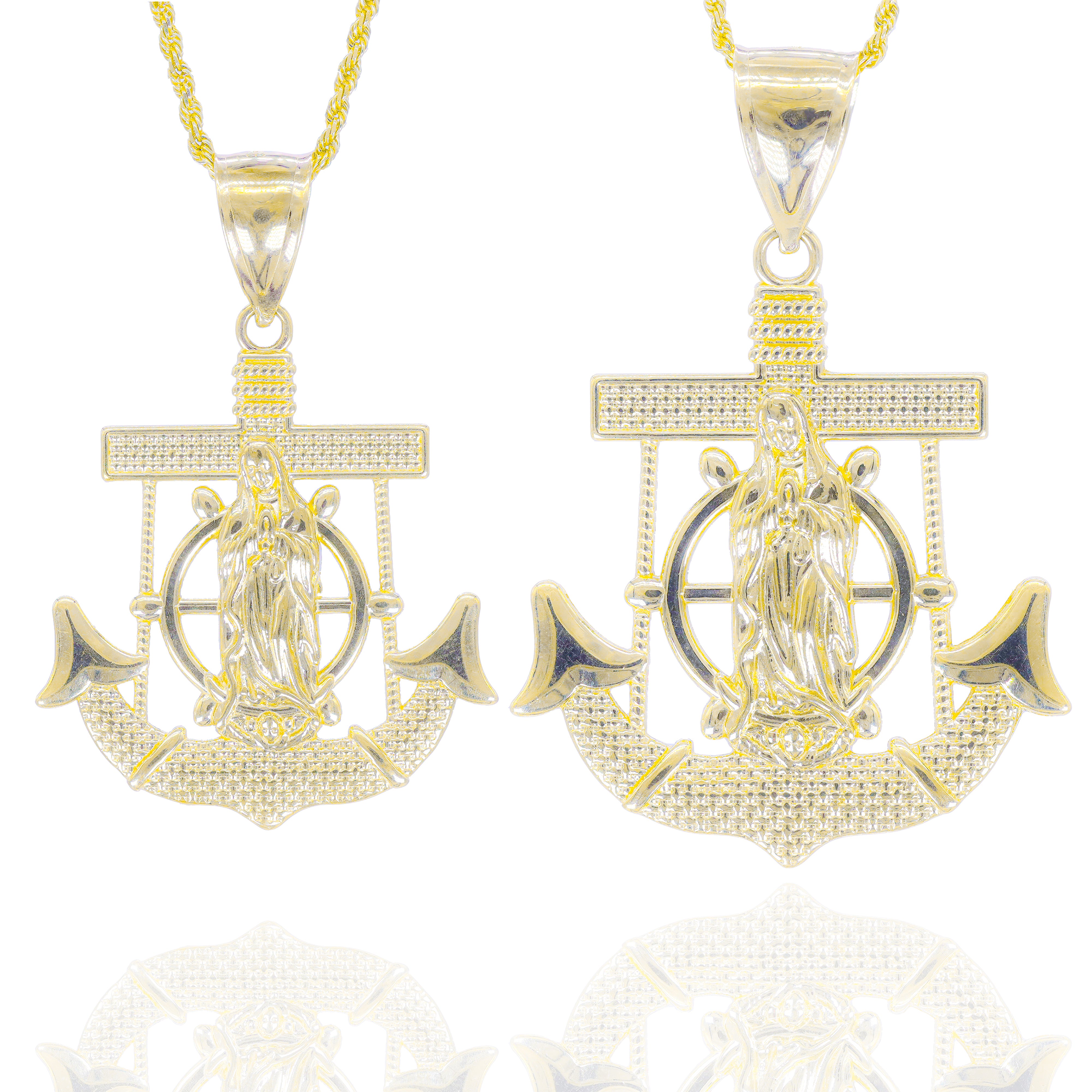 Anchor of Life Gold Pendant