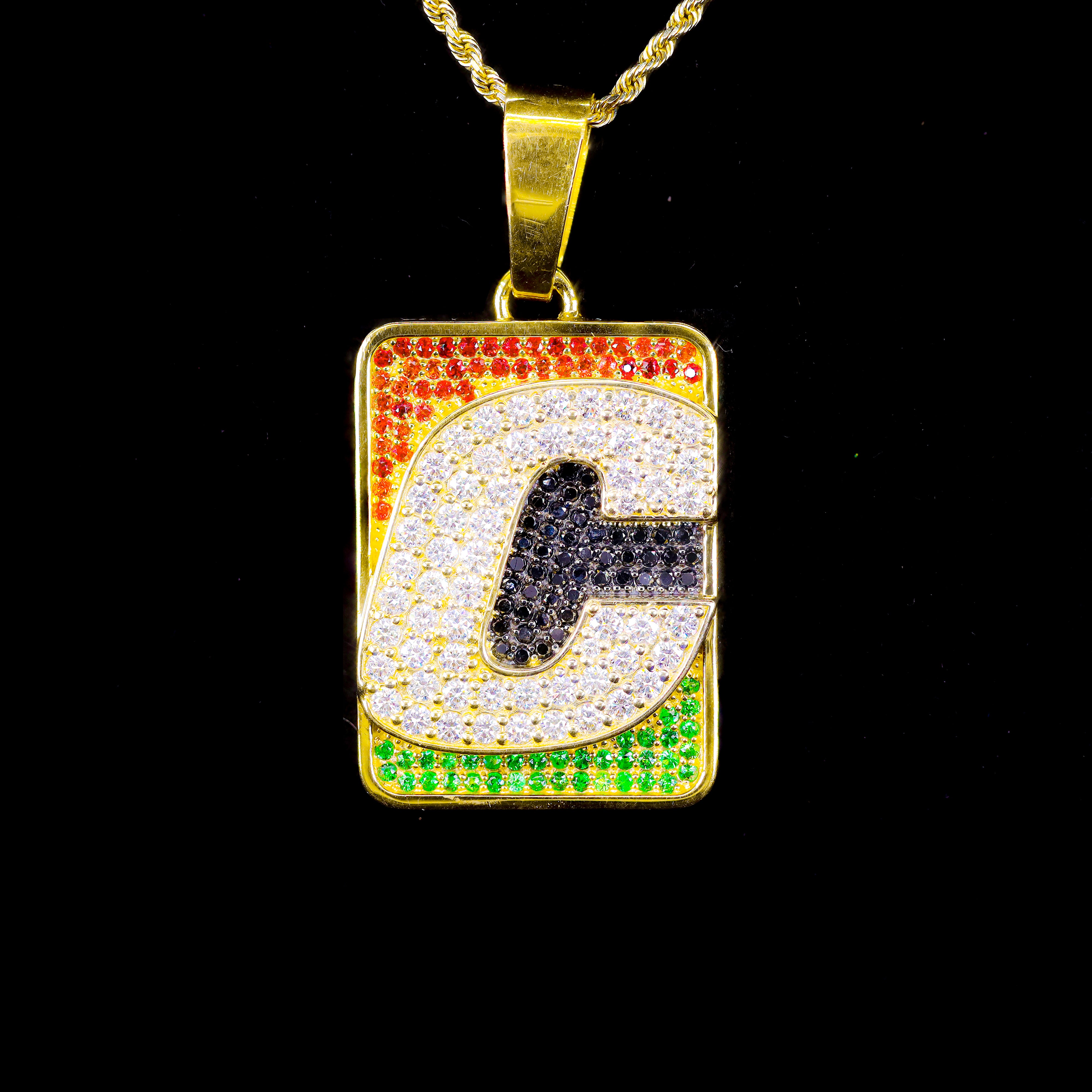 Custom Design Deposit -  Custom Dave Chappelle Logo Diamond Pendant