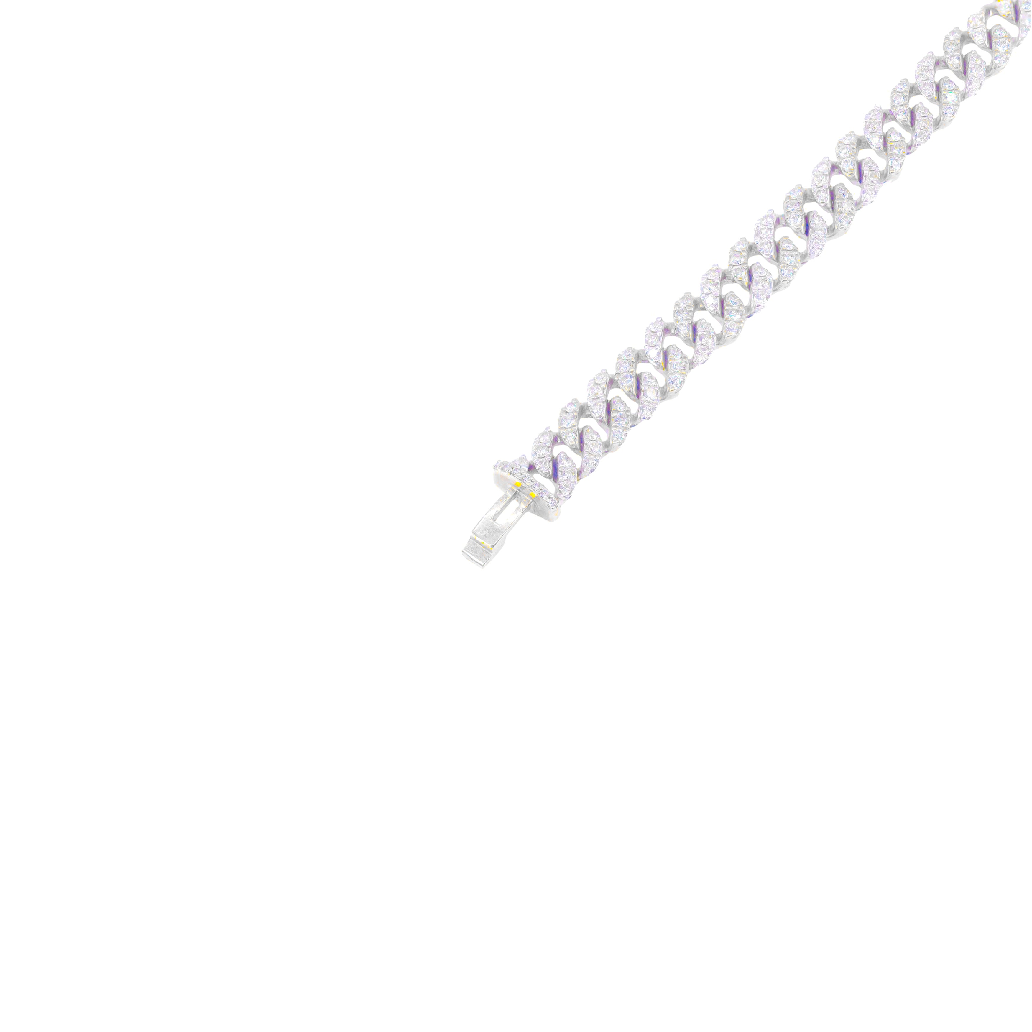 6.5mm Diamond Cuban Bracelet