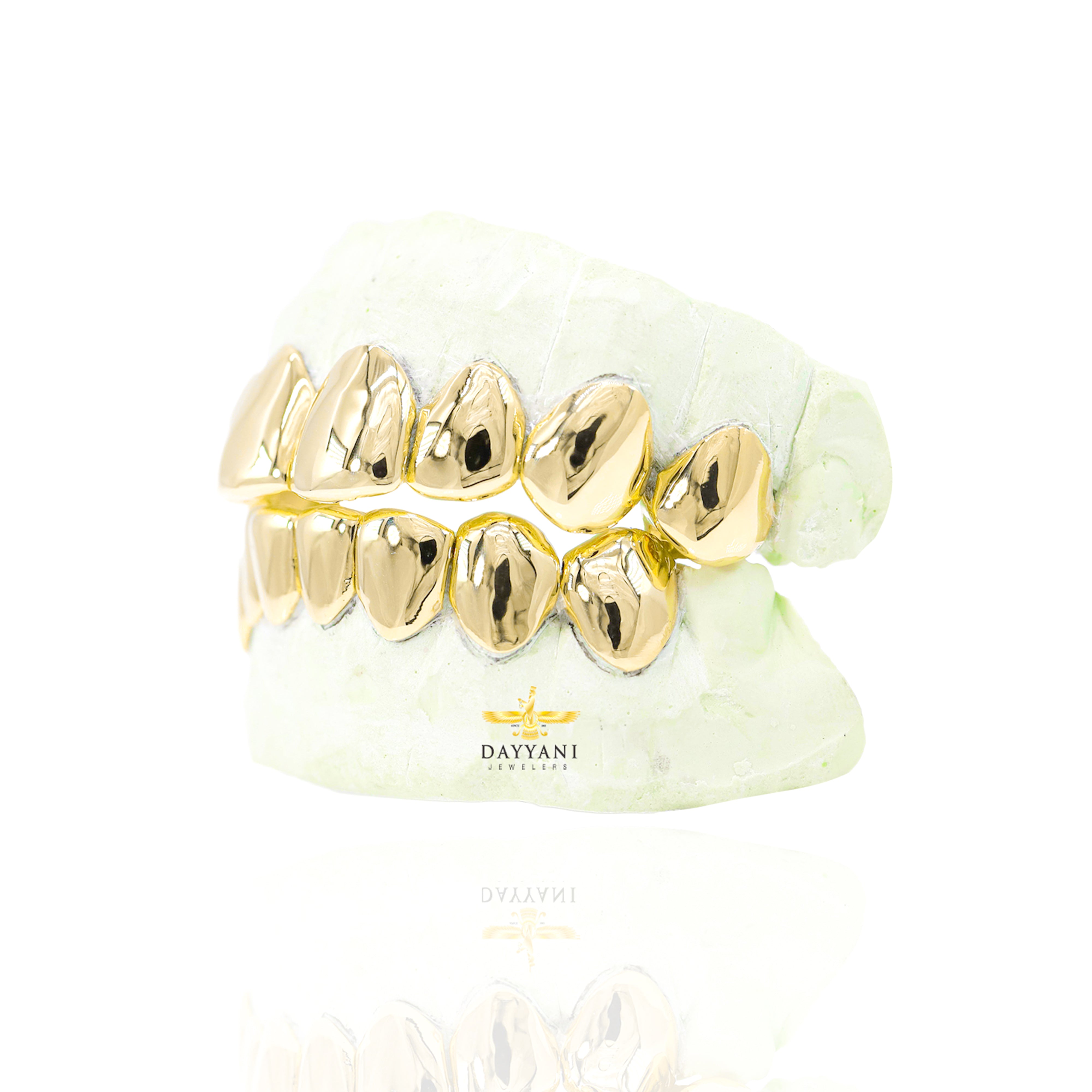 Custom Grillz Solid Gold Grillz