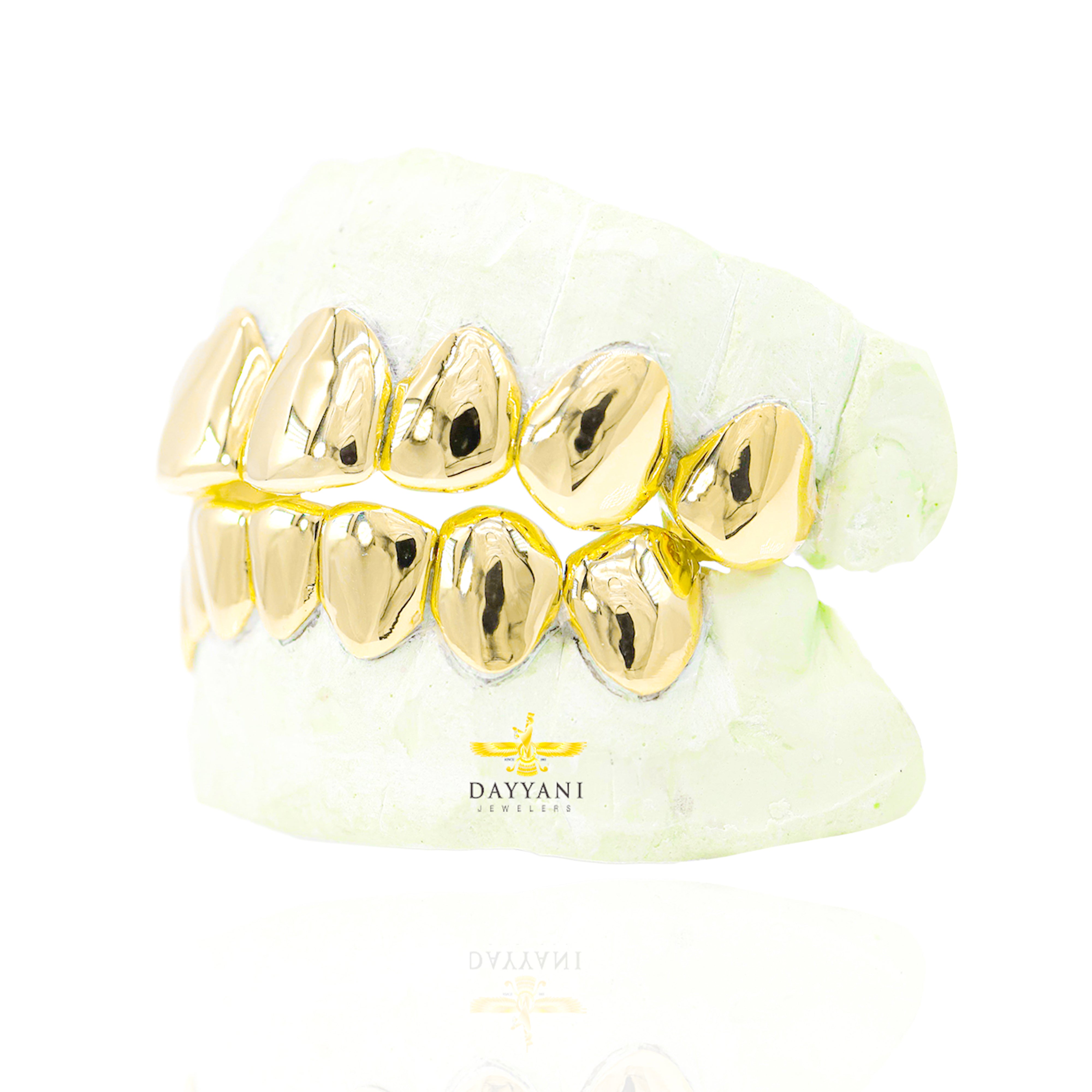 Custom Grillz Solid Gold Grillz