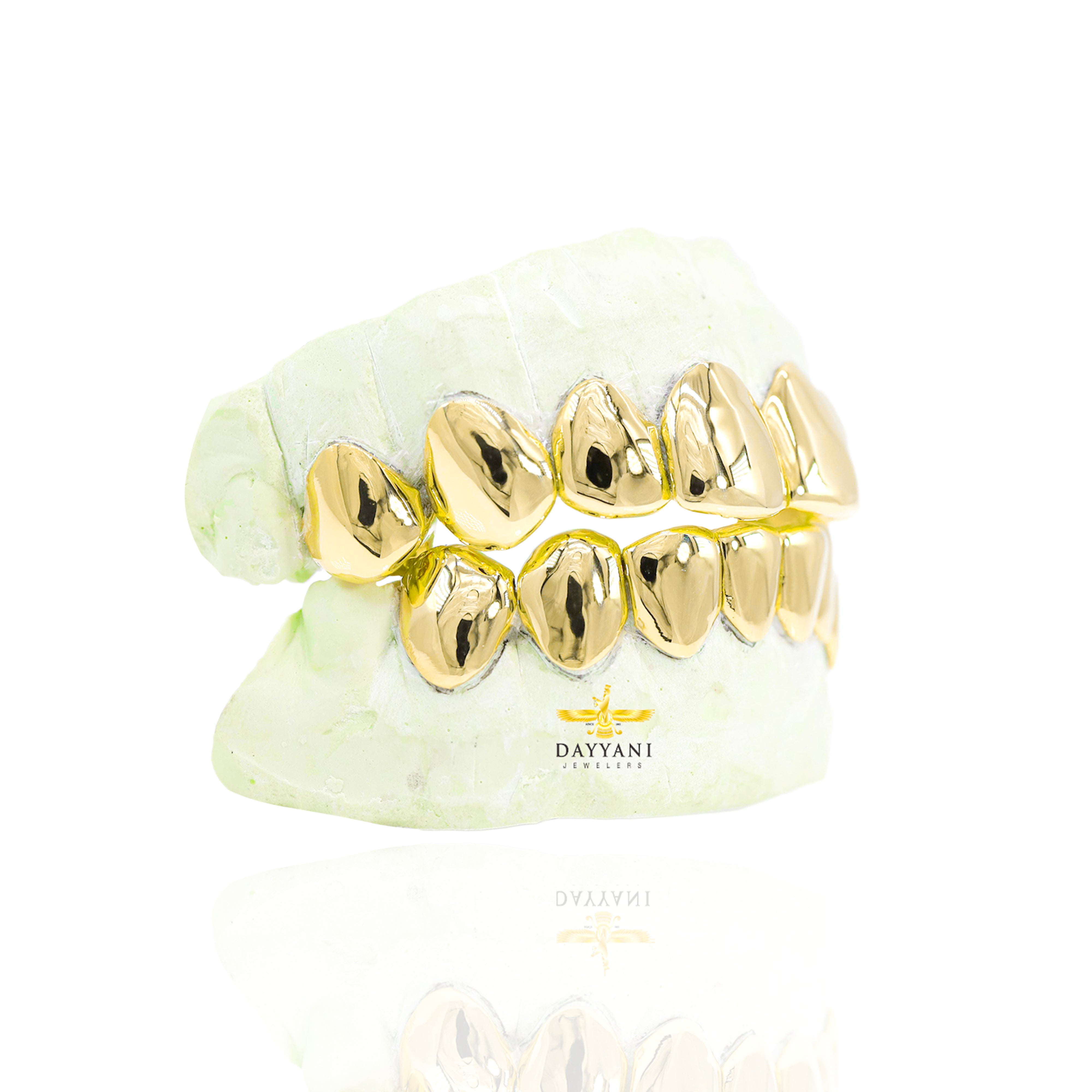 Custom Grillz Solid Gold Grillz