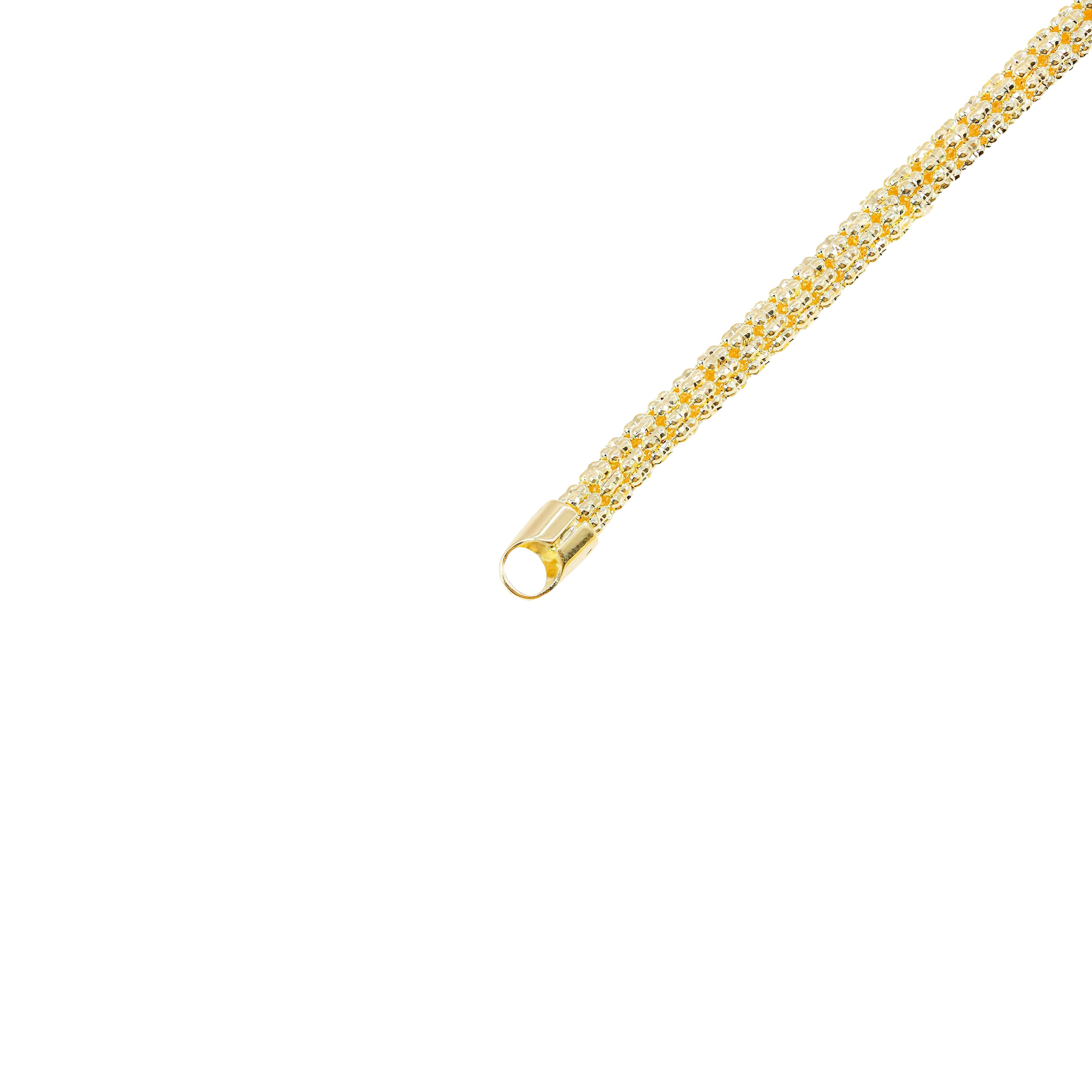 10KT Solid Yellow Gold ICE Gold Chain