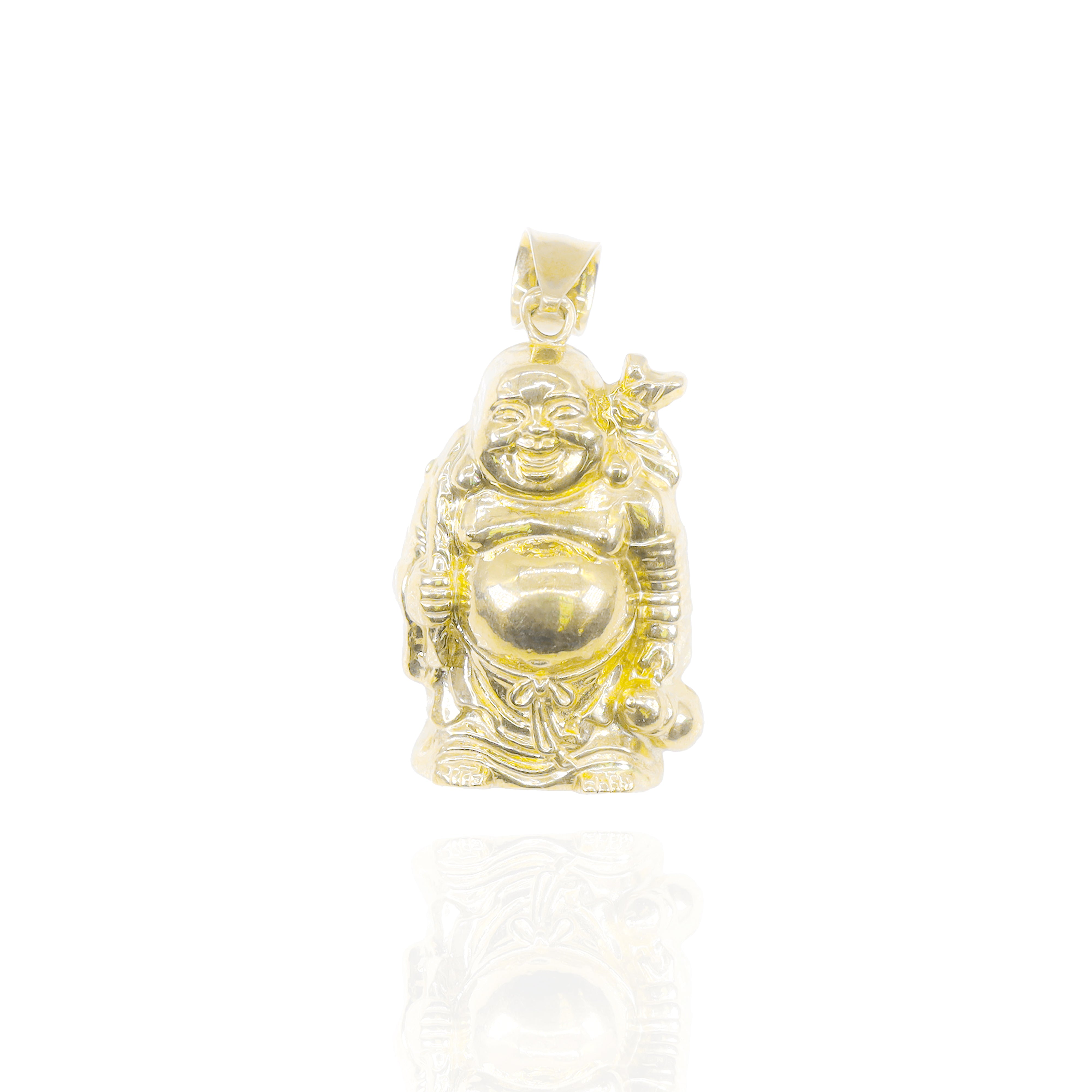 3D Golden Buddha Pendant