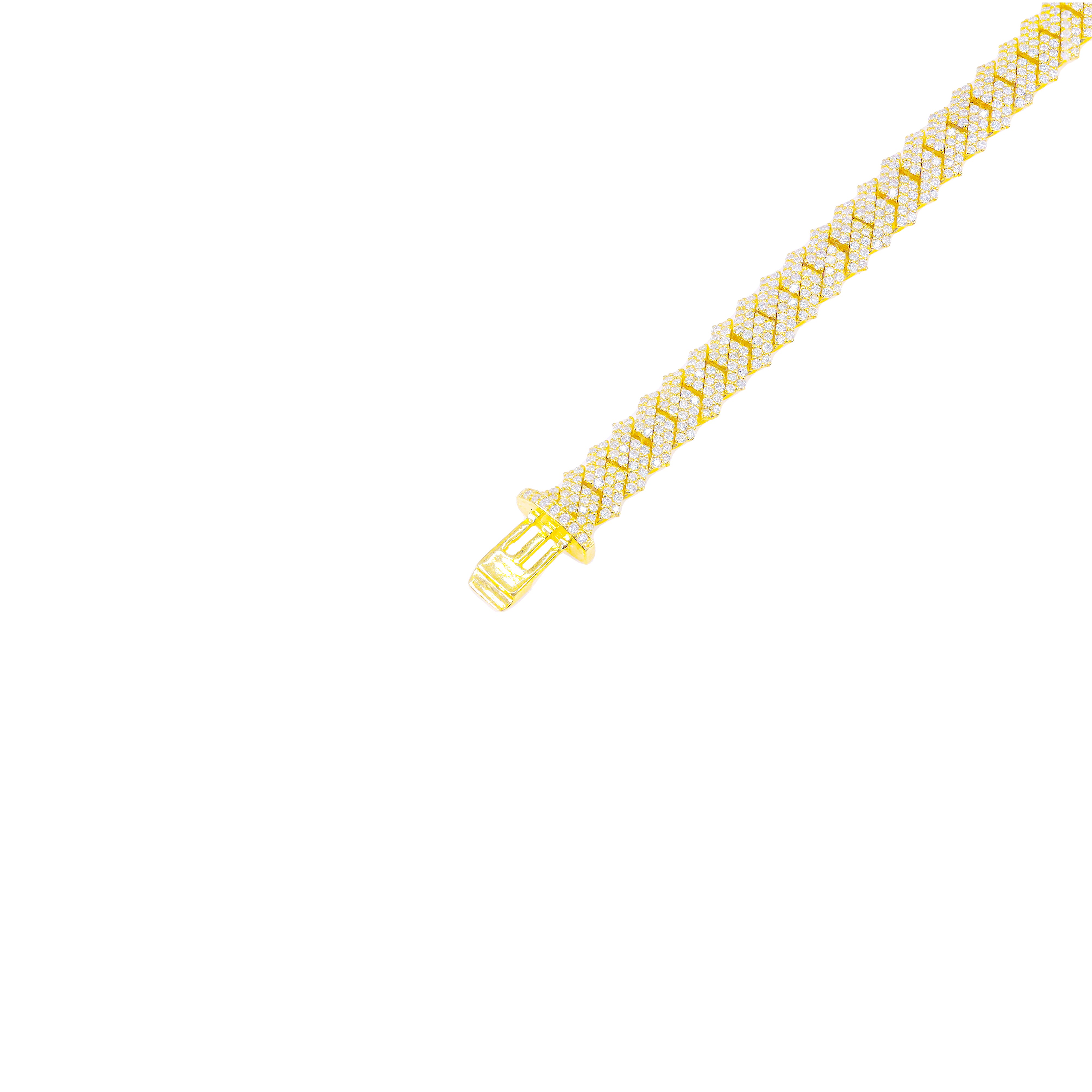 7mm Diamond Jagged Cuban Chain