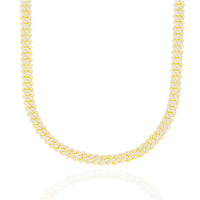 14mm Jagged Diamond Miami Cuban Chain