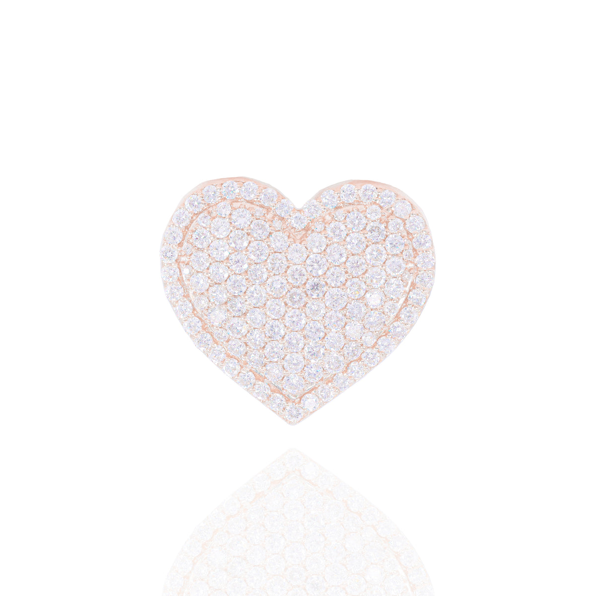 Diamond Heart Shaped Ring