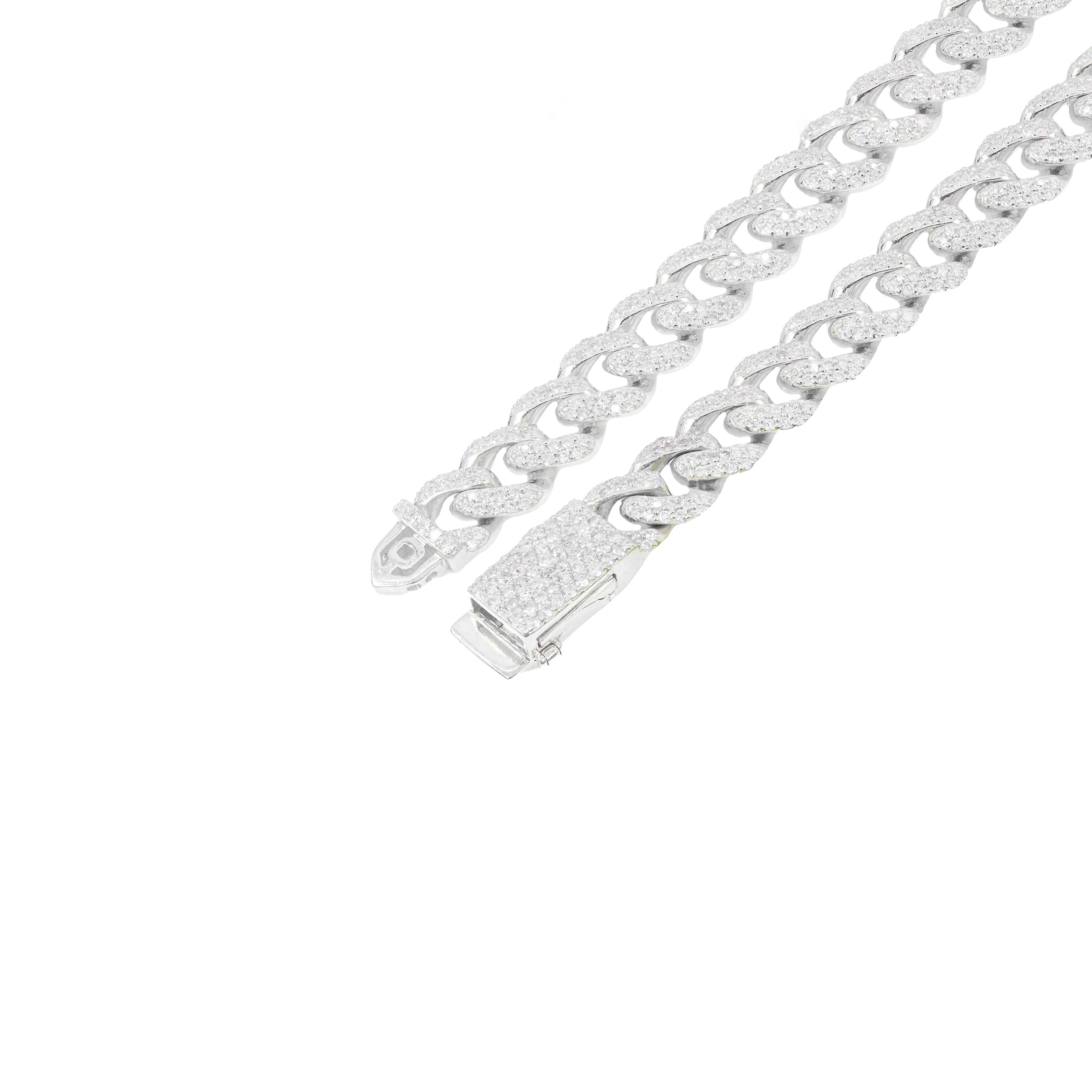 8.5mm Diamond Miami Cuban Link Chain