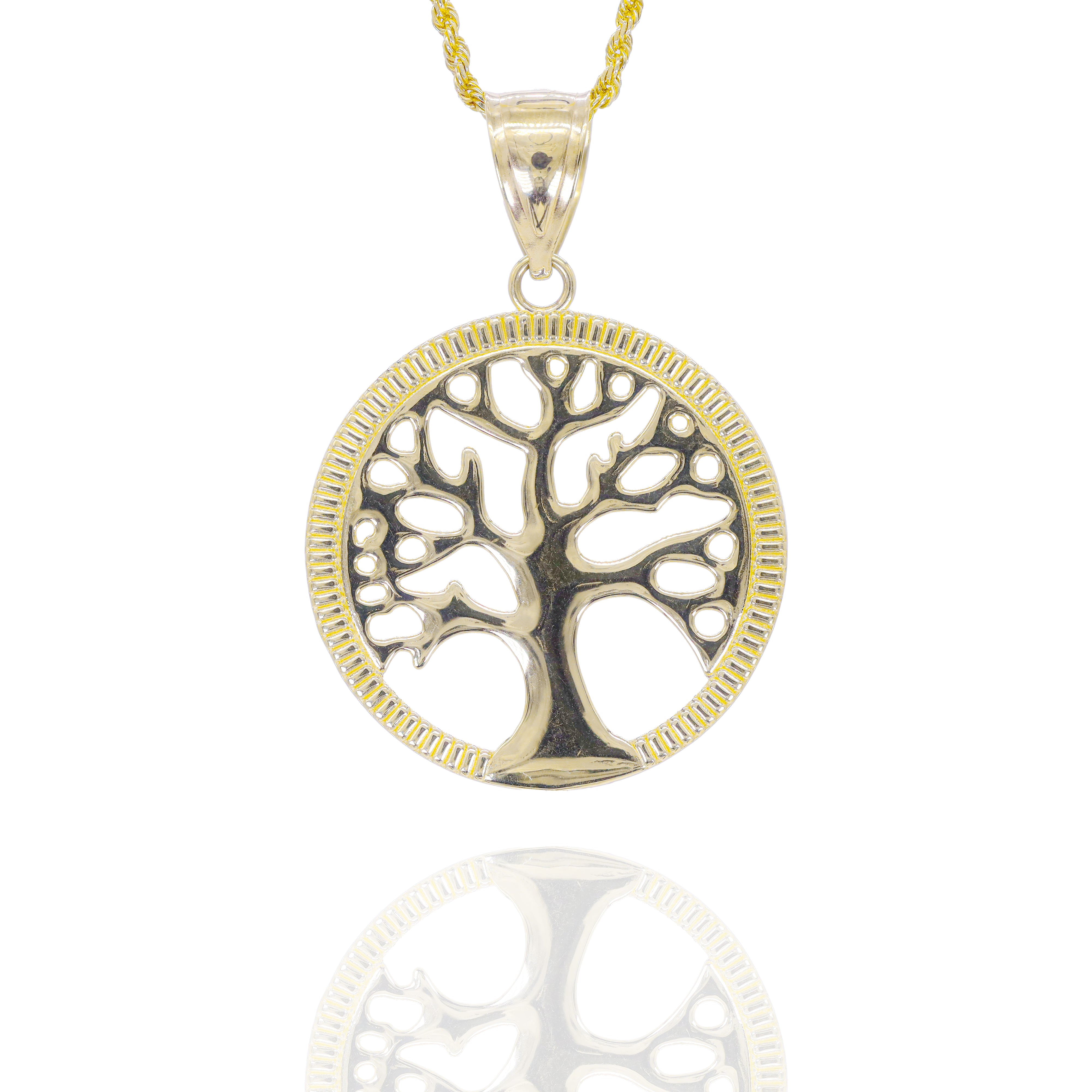 Tree of Life Gold Pendant