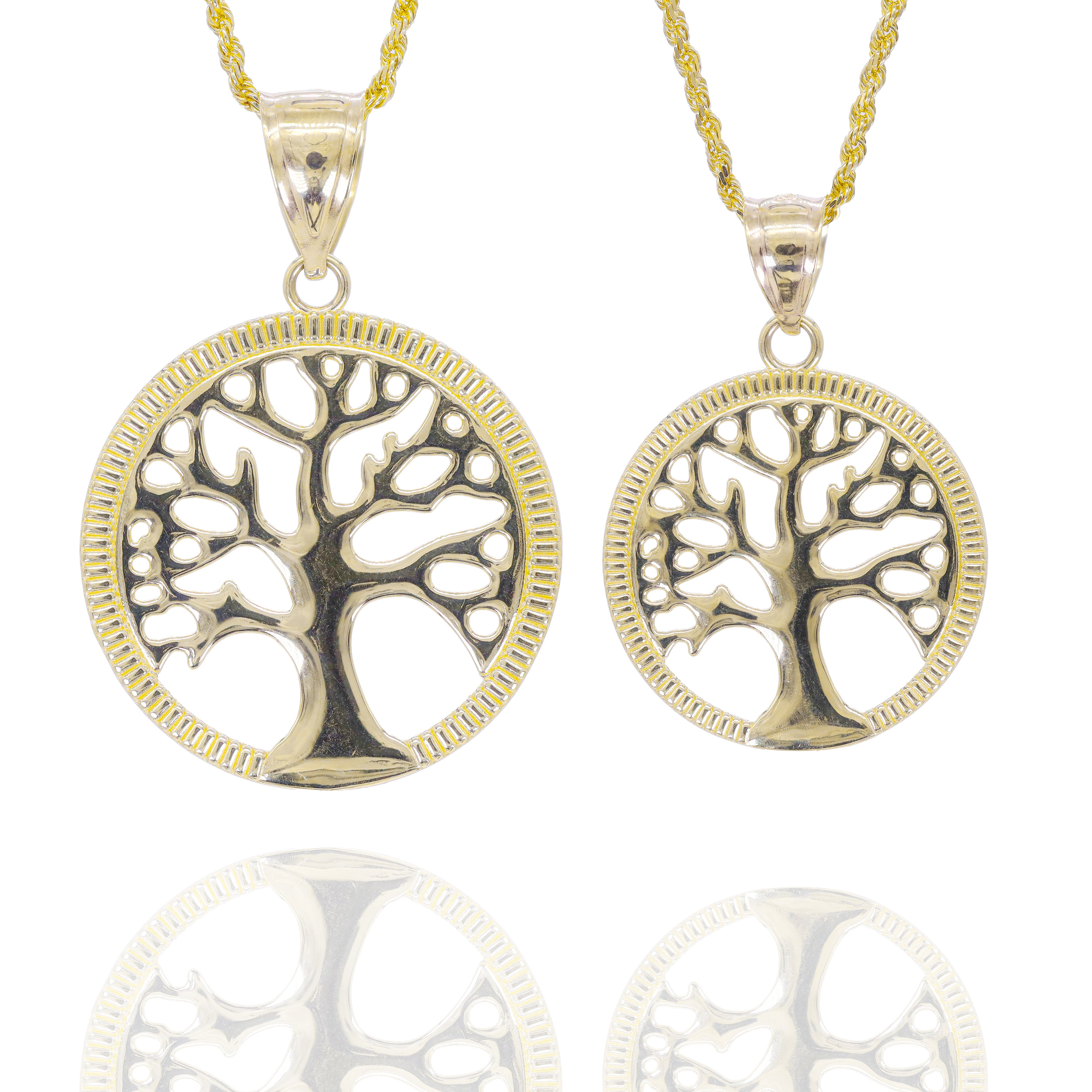 Tree of Life Gold Pendant