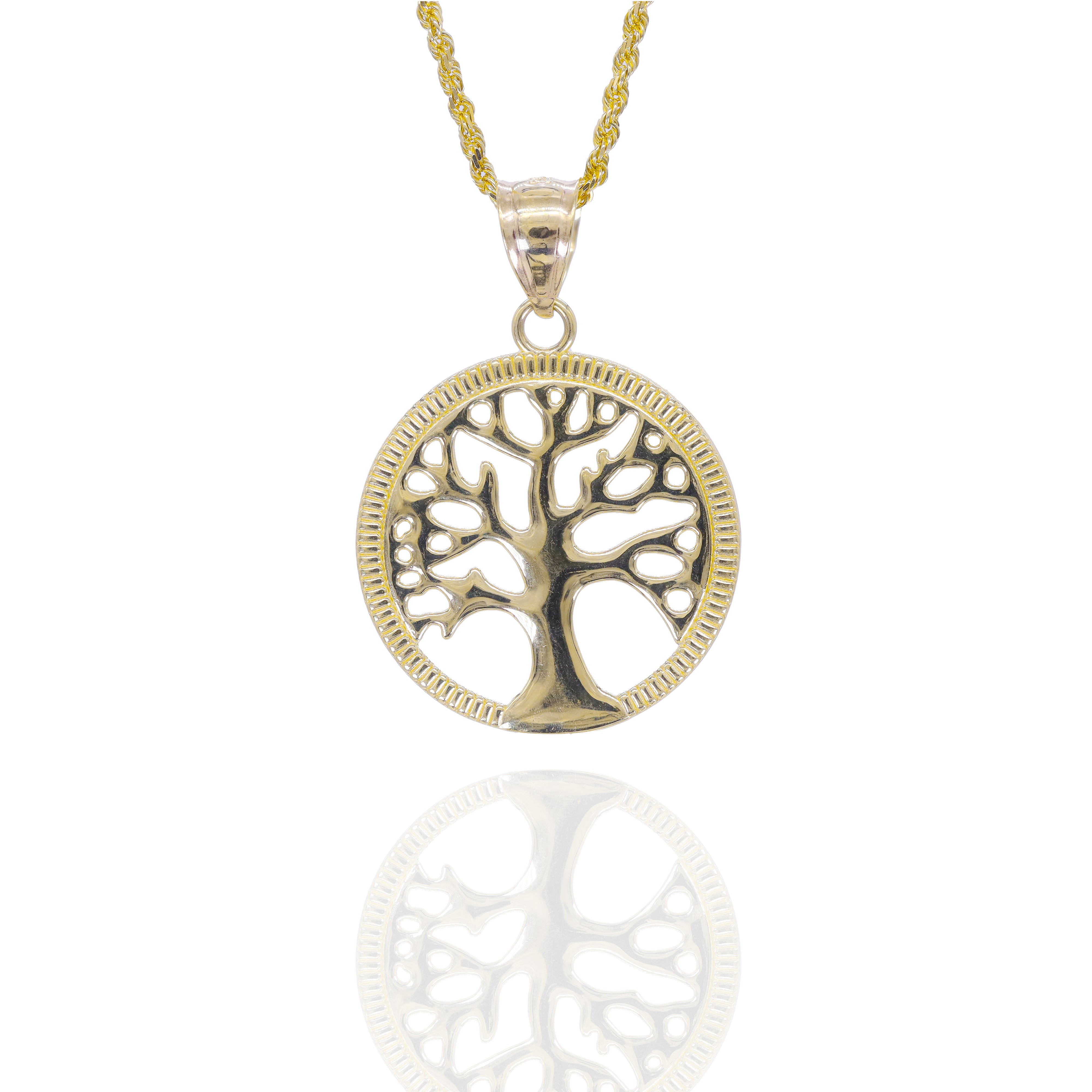 Tree of Life Gold Pendant