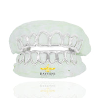 Custom Open Face Gold Grillz