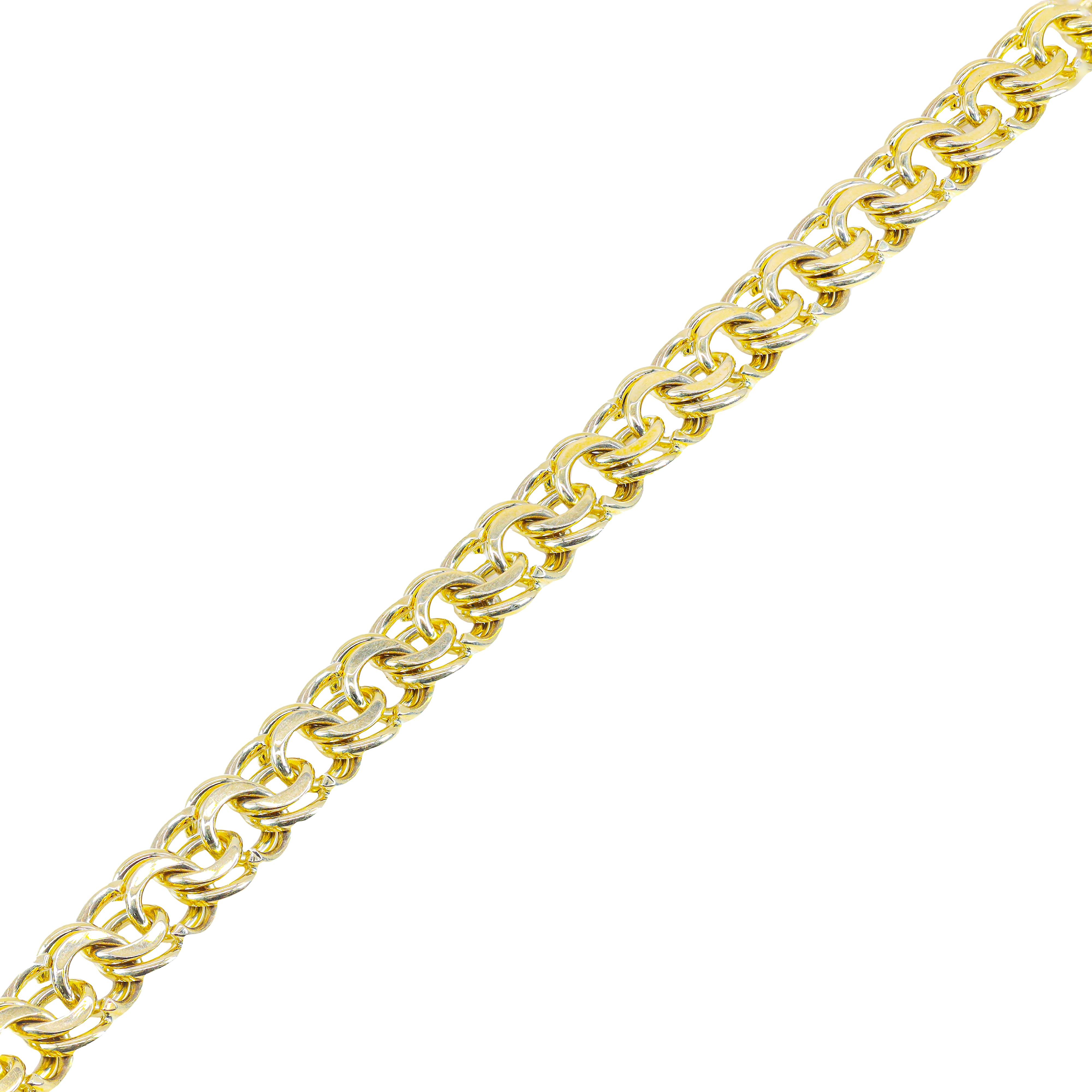 10KT Yellow Gold Solid Chino Chain