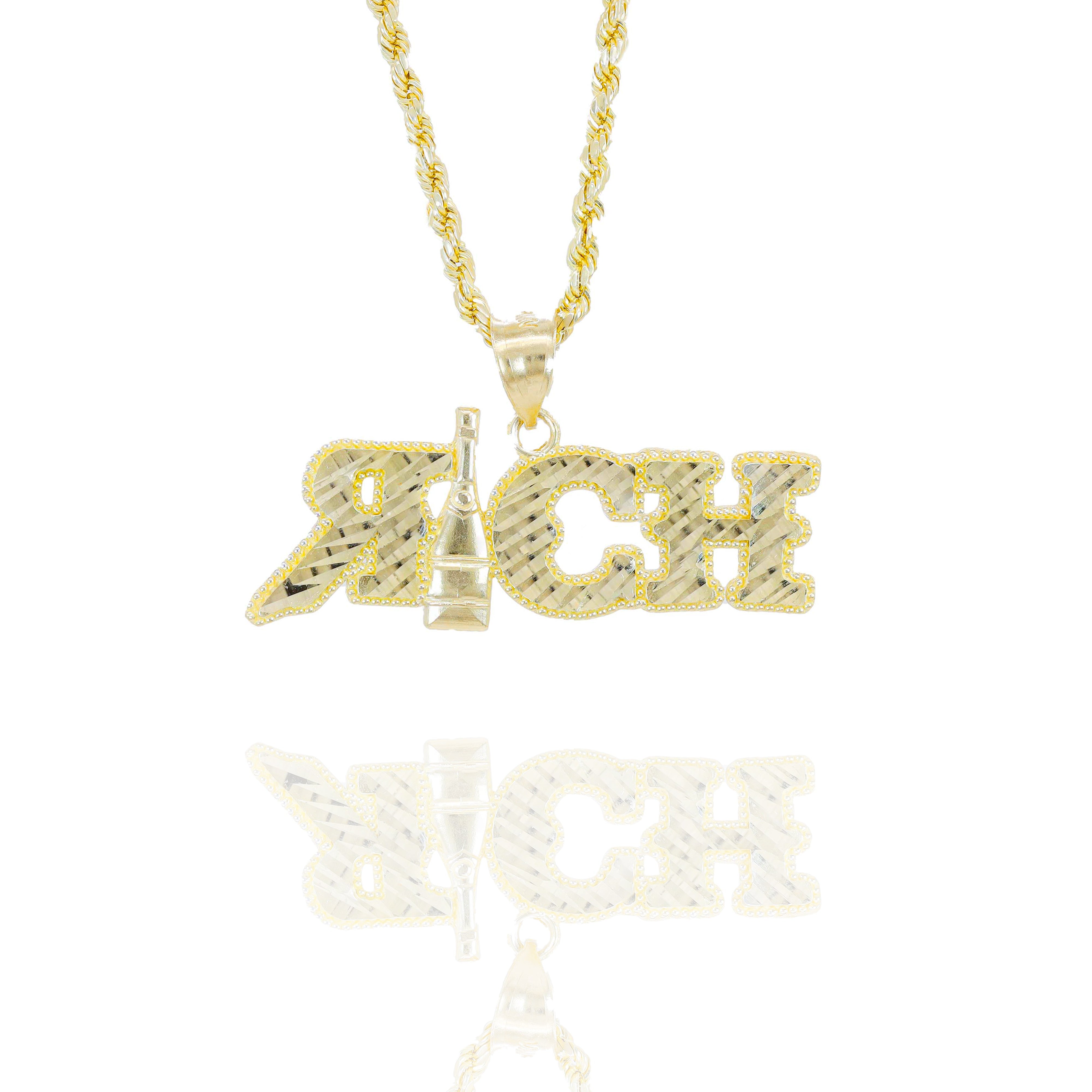 Rich Solid Gold Pendant