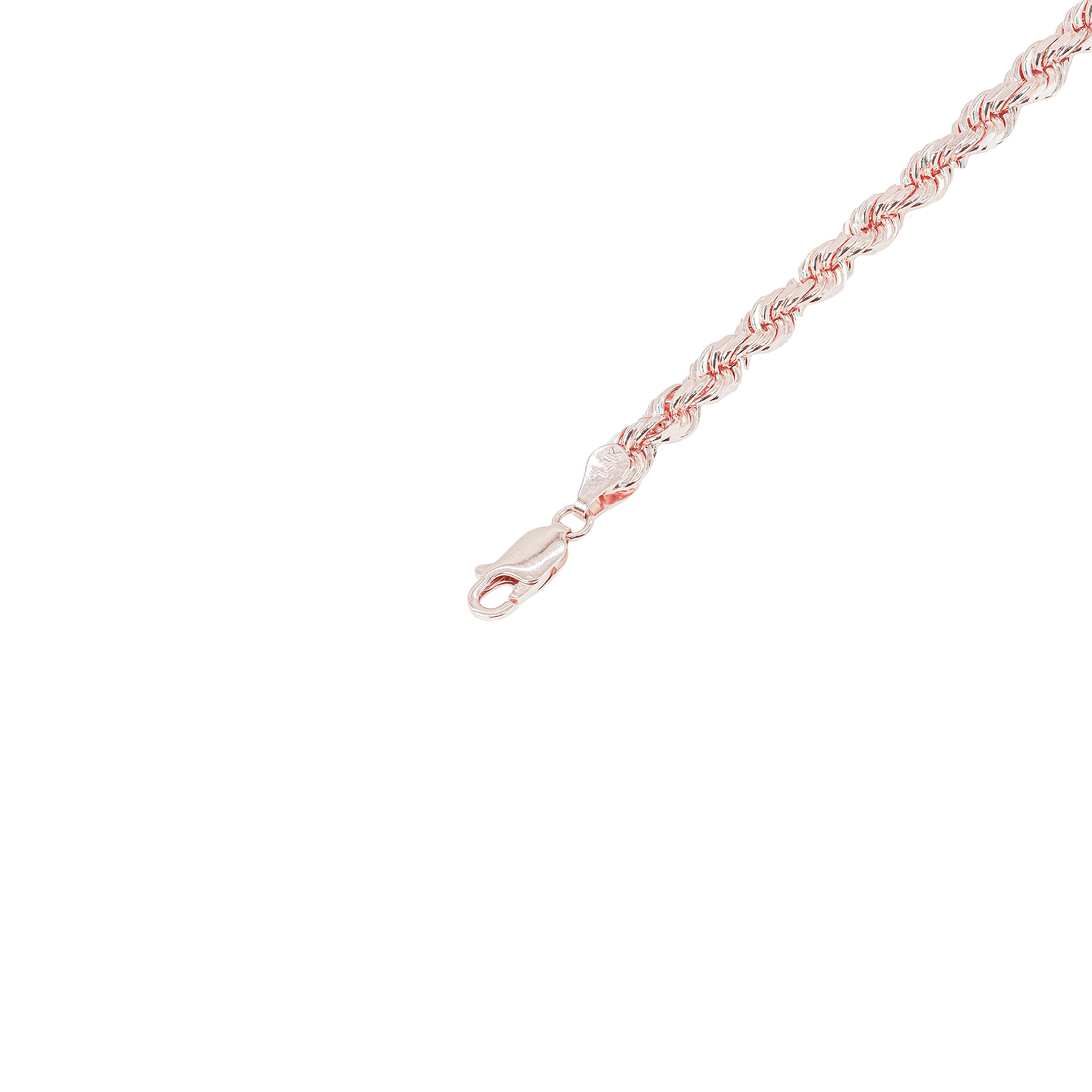 14KT Solid Rope Rose Gold Chain