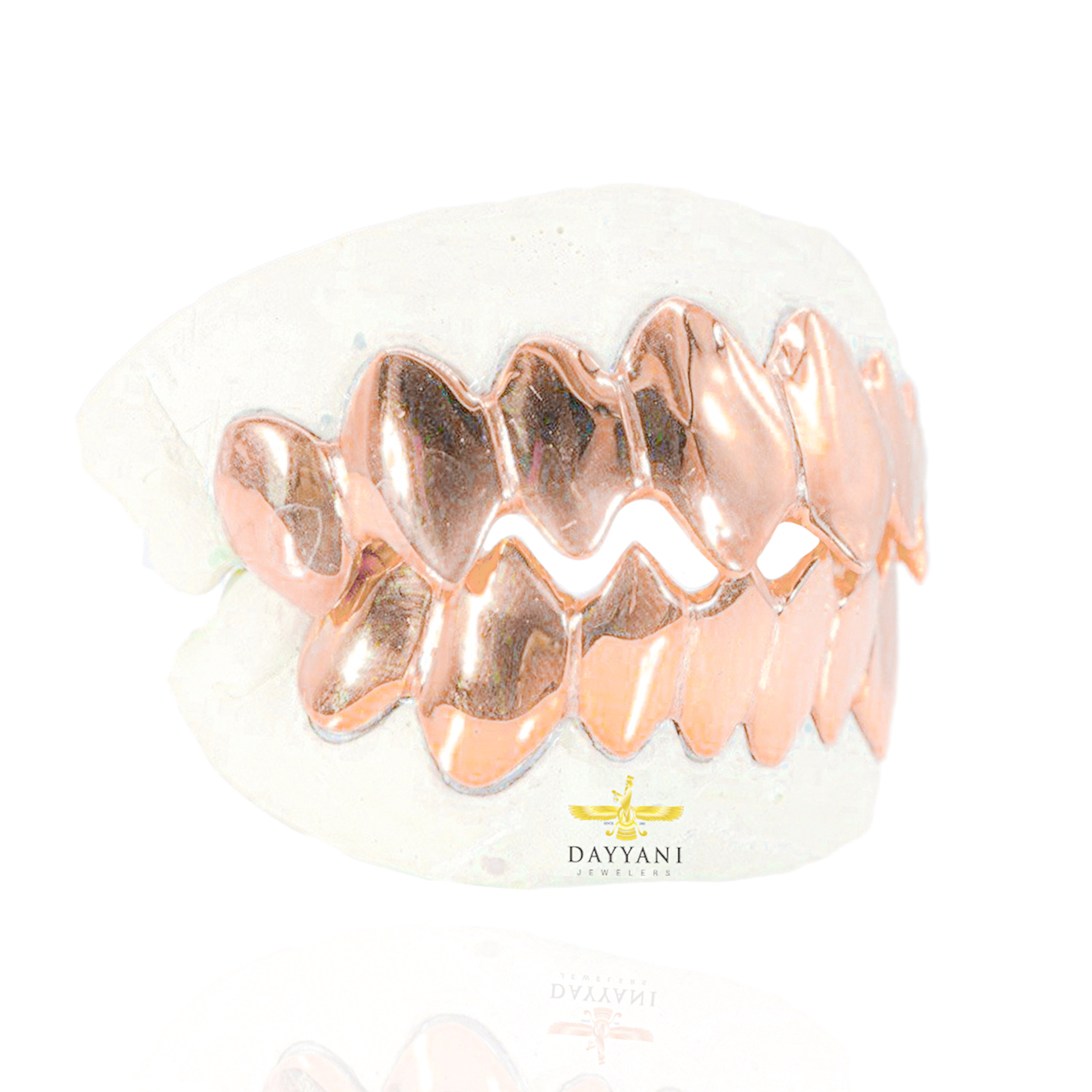 Custom Shark Teeth Gold Grillz