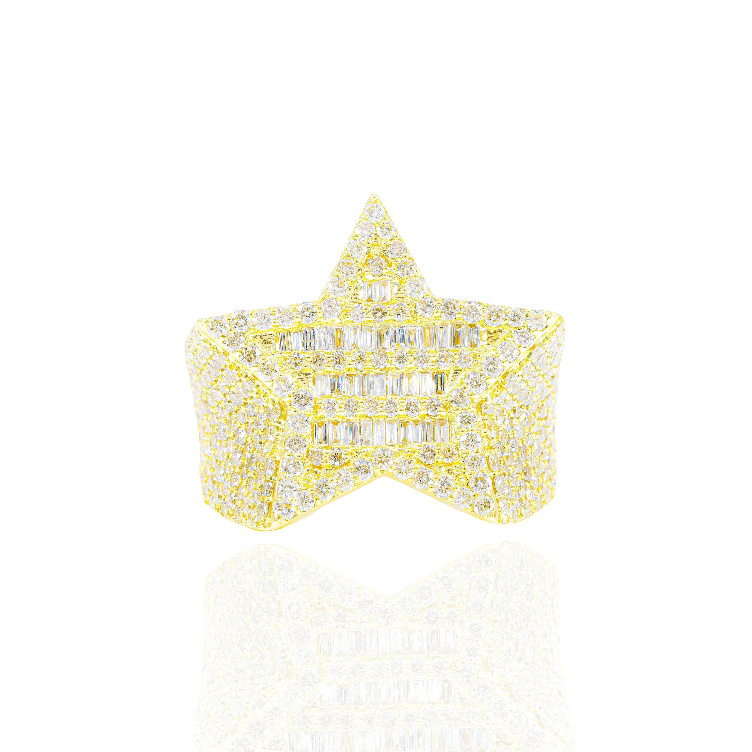 Baguette Star Diamond Ring