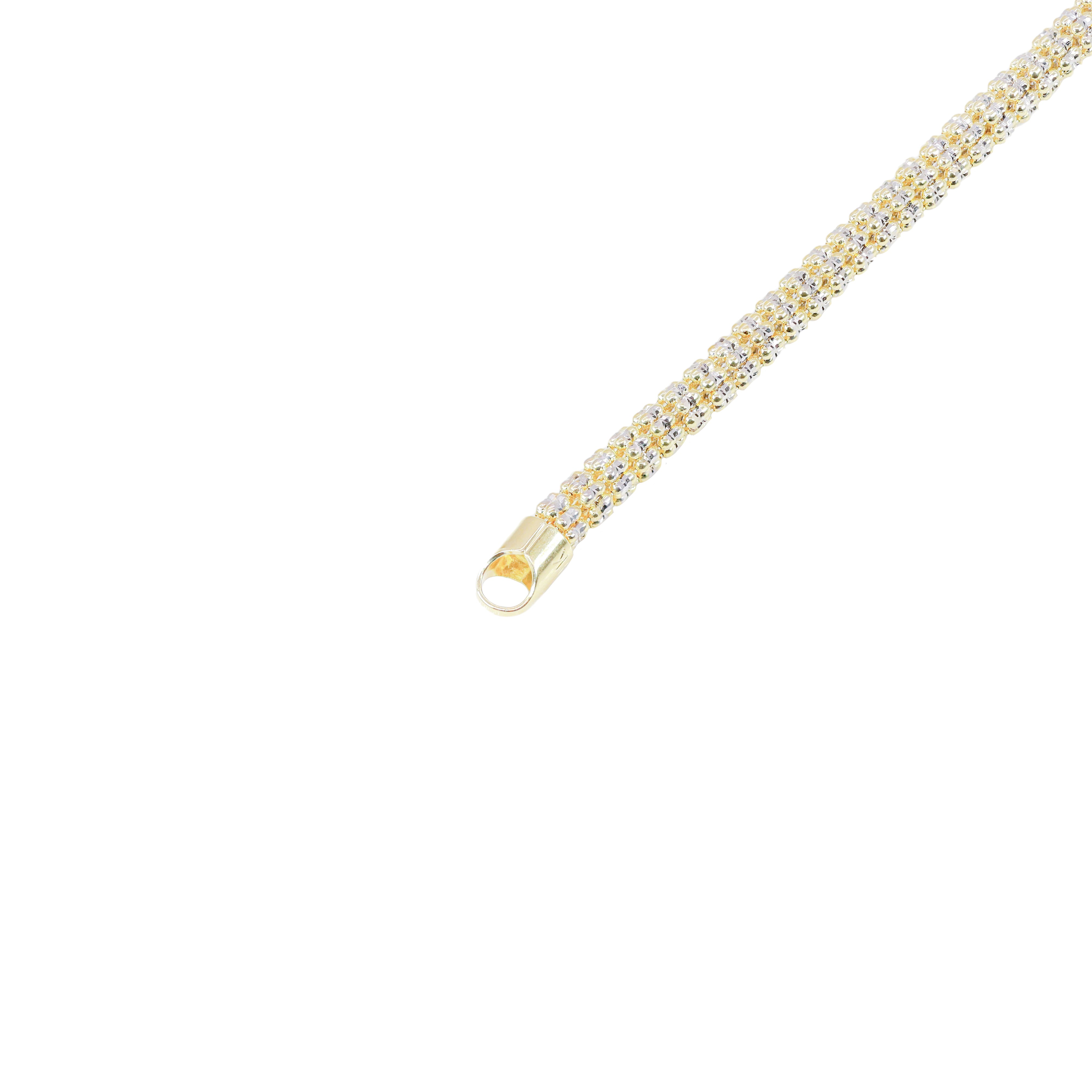 10KT Two-Tone Yellow Gold ICE Gold Chain