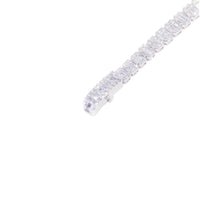 Graduating Baguette & Round Diamond Bracelet