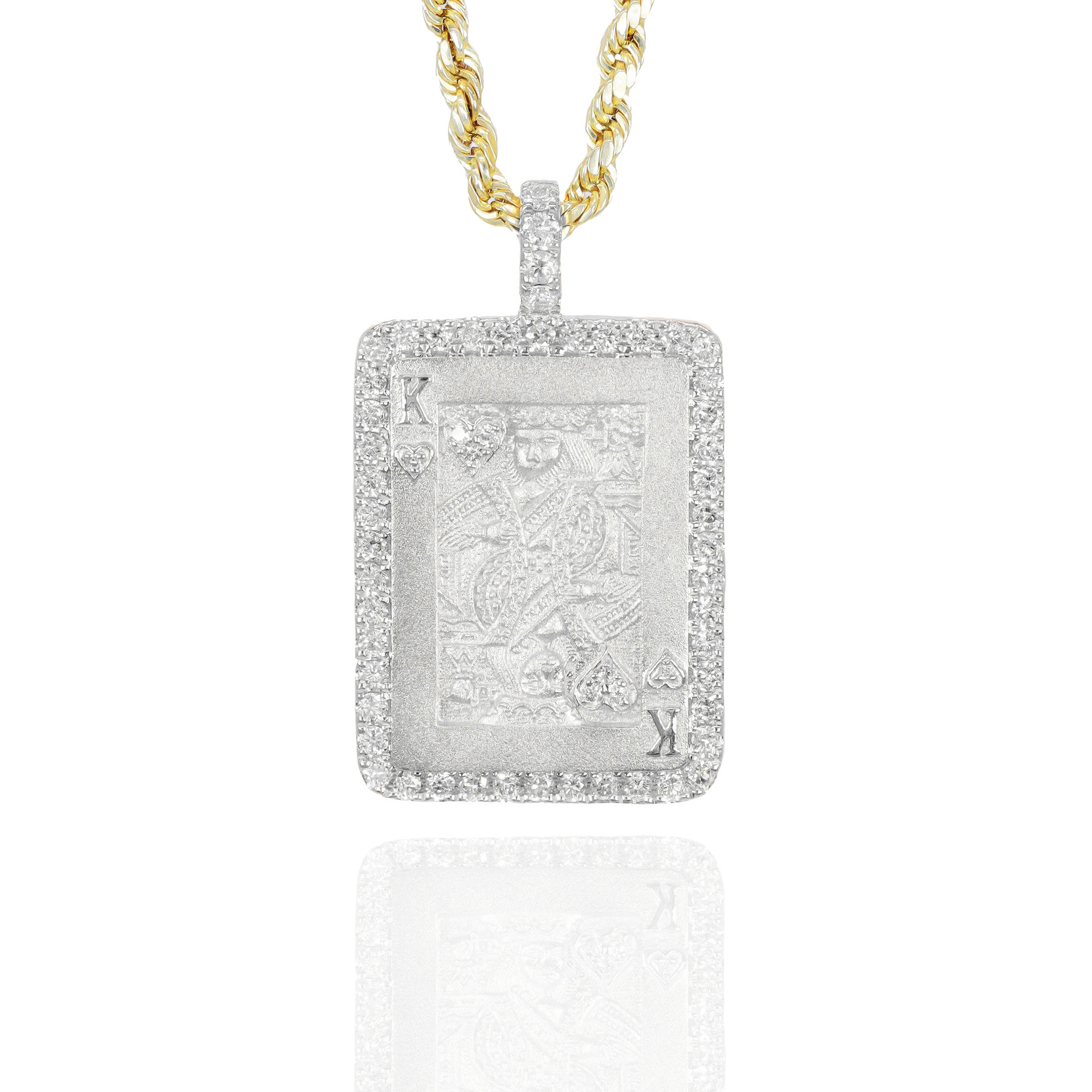 King of Diamonds Diamond Pendant