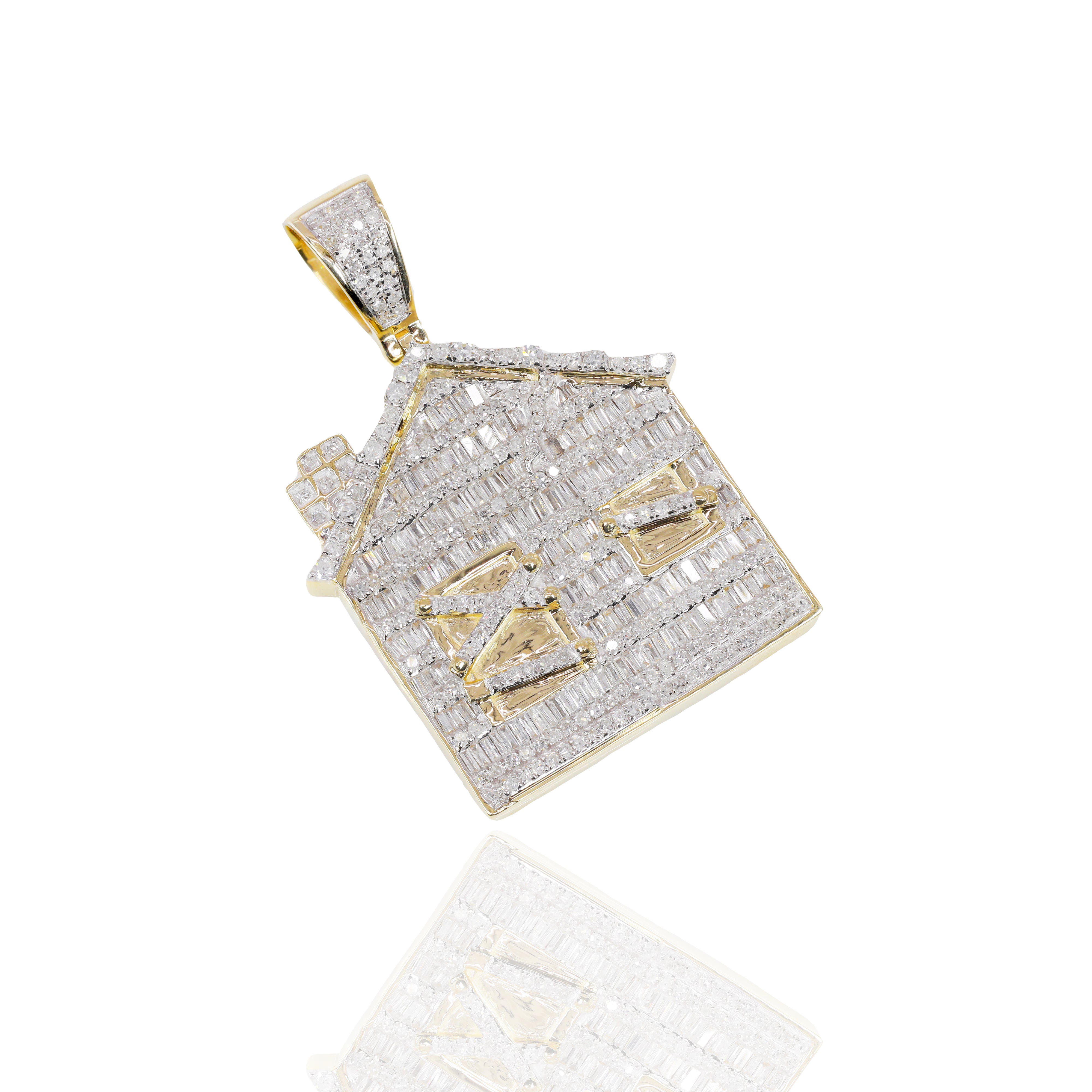 Trap House Diamond Pendant