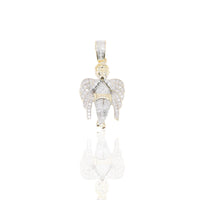 Diamond Baby Angel Pendant