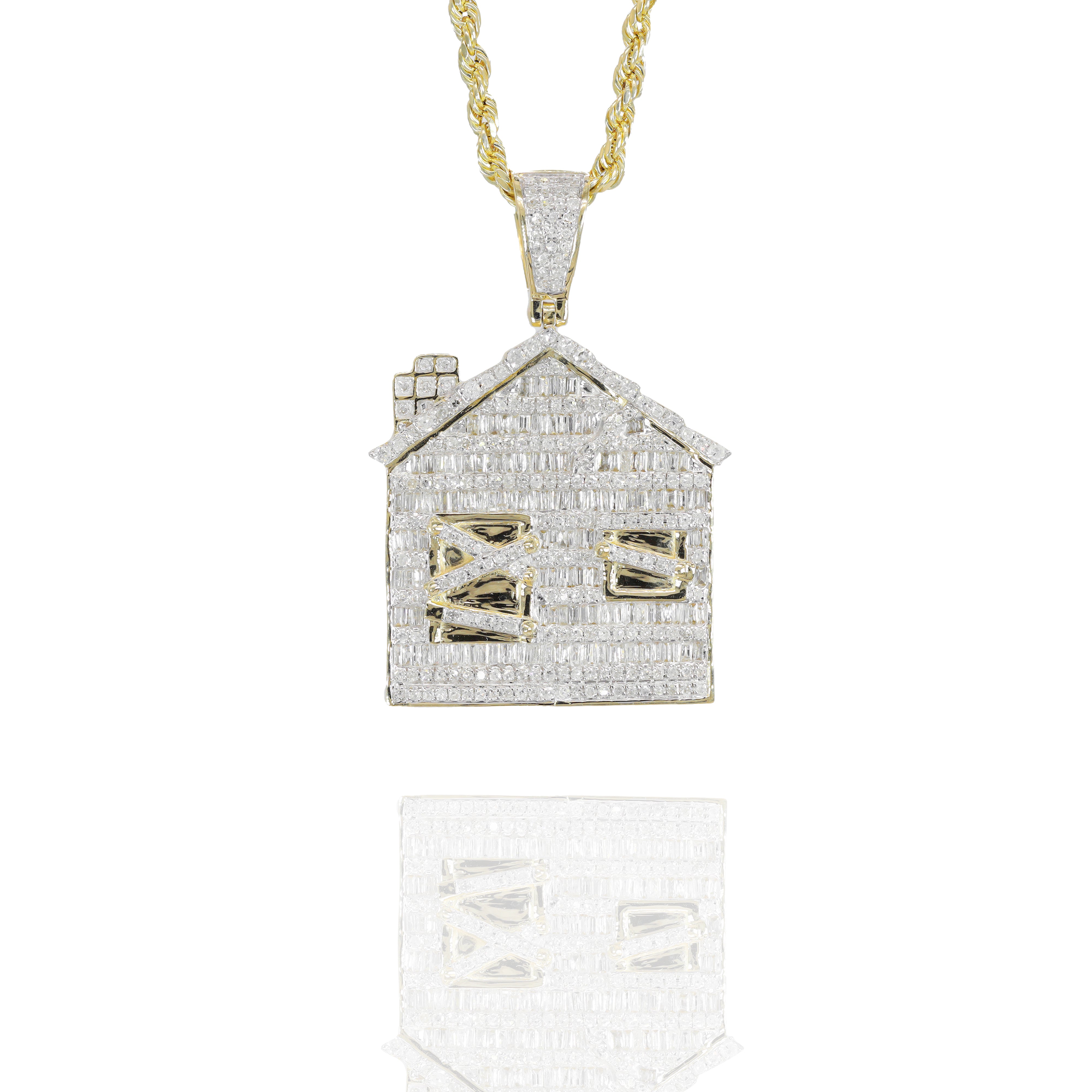 Trap House Diamond Pendant