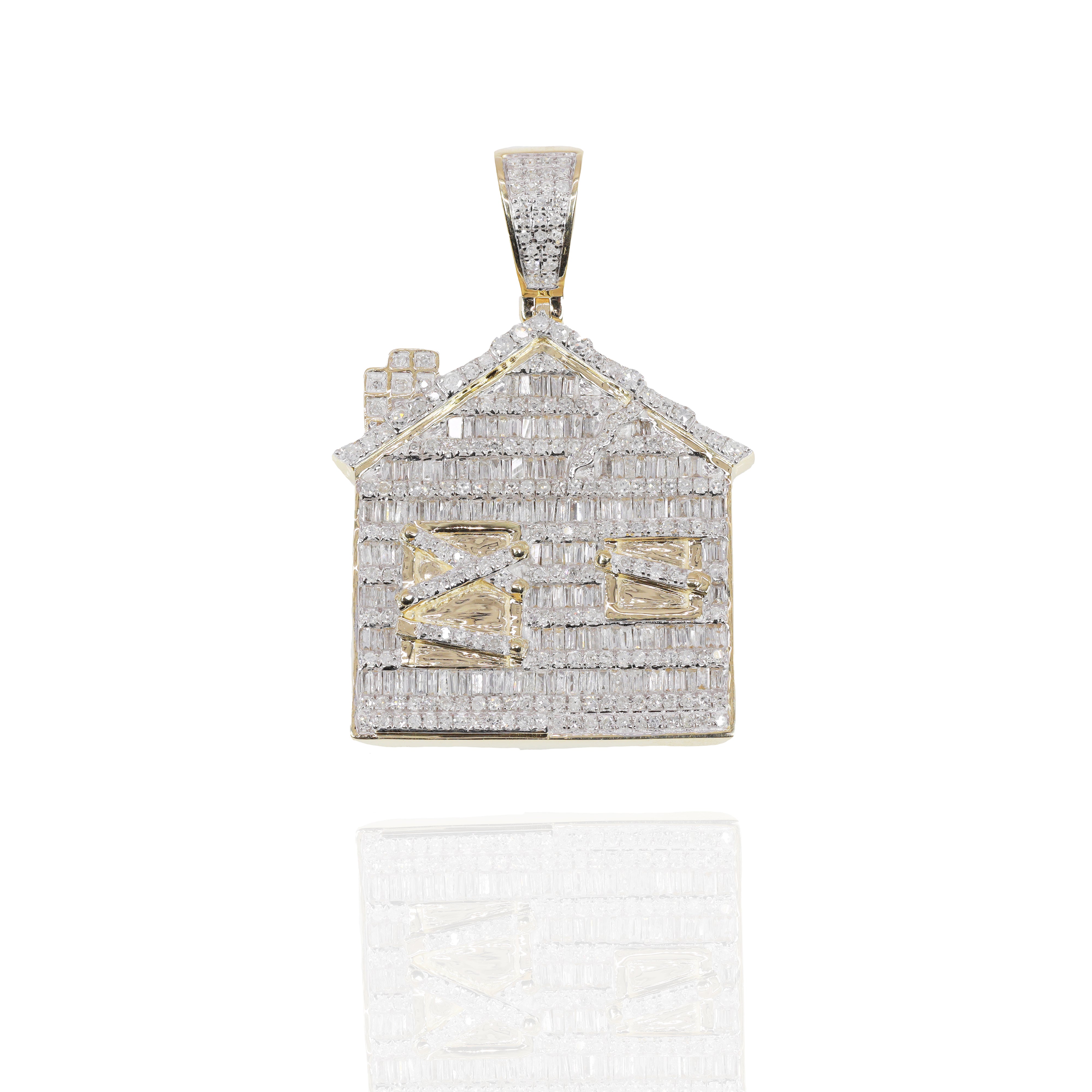 Trap House Diamond Pendant