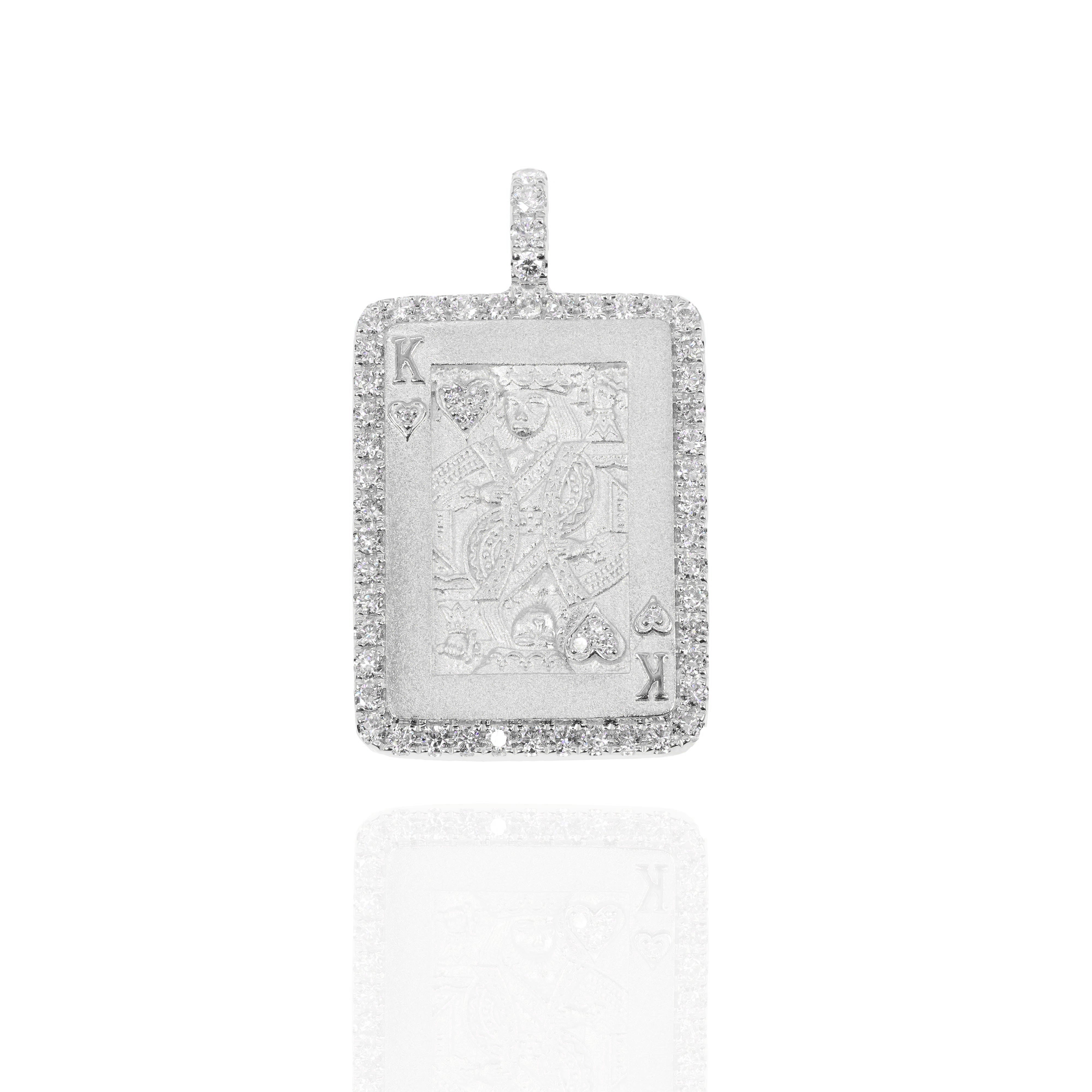 King of Diamonds Diamond Pendant